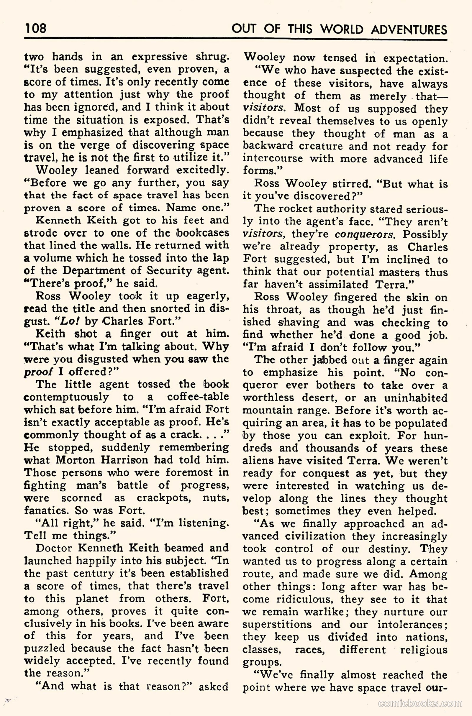 Out of This World Adventures #1 — page 104 of 128