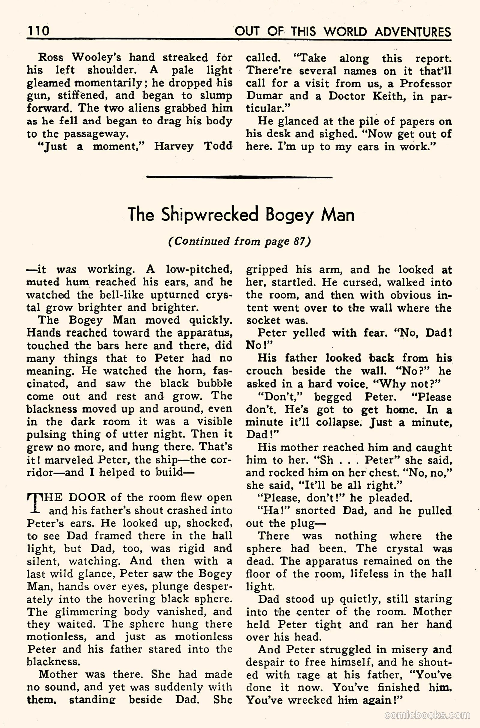 Out of This World Adventures #1 — page 106 of 128