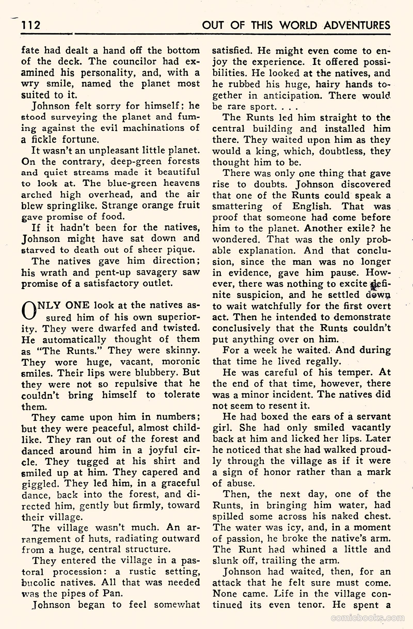 Out of This World Adventures #1 — page 108 of 128