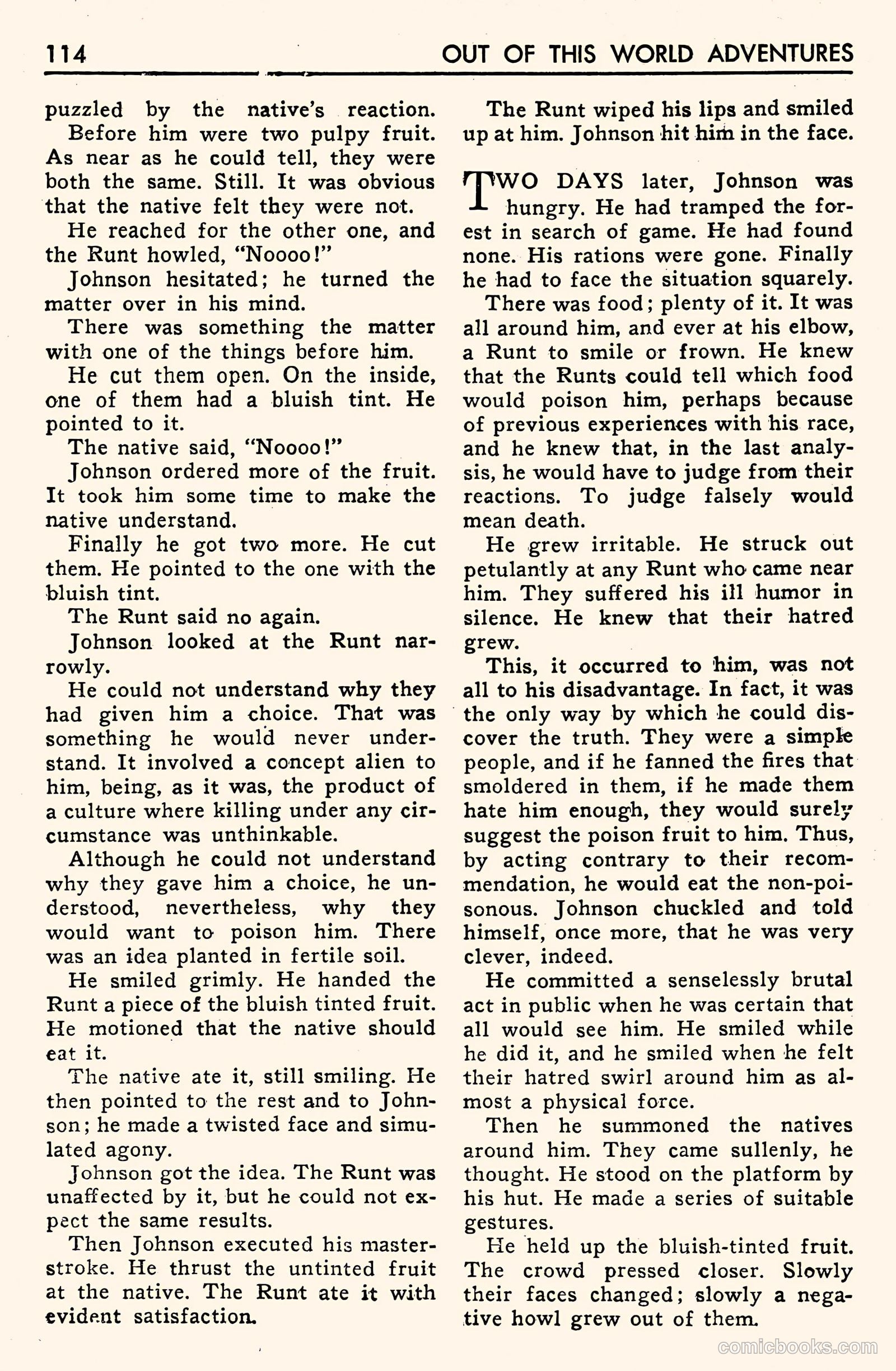 Out of This World Adventures #1 — page 110 of 128