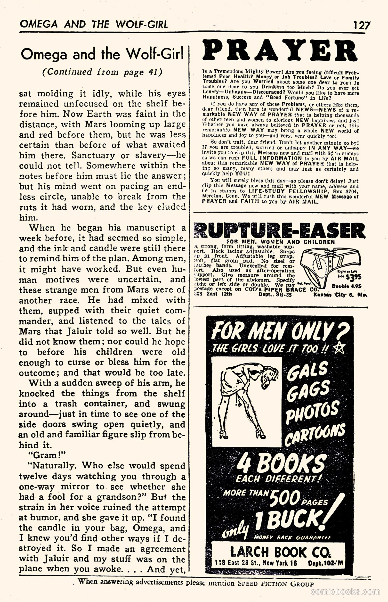 Out of This World Adventures #1 — page 123 of 128