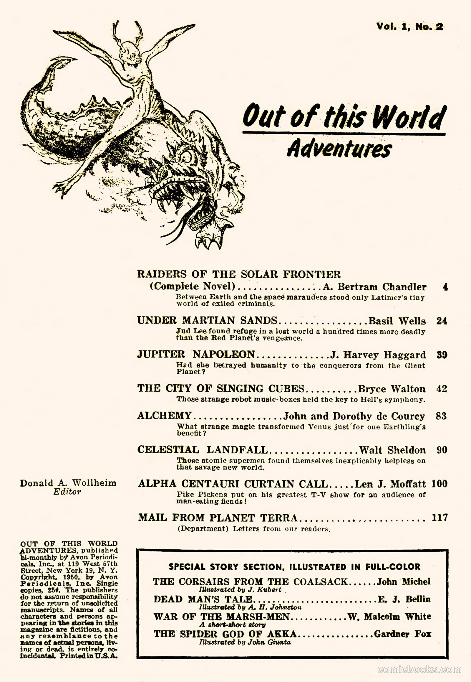 Out of This World Adventures #2 — page 3 of 127