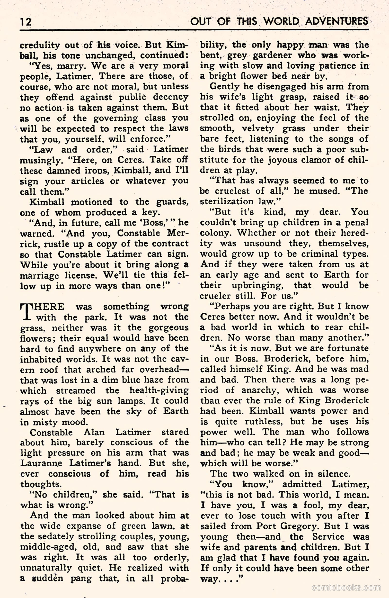 Out of This World Adventures #2 — page 11 of 127