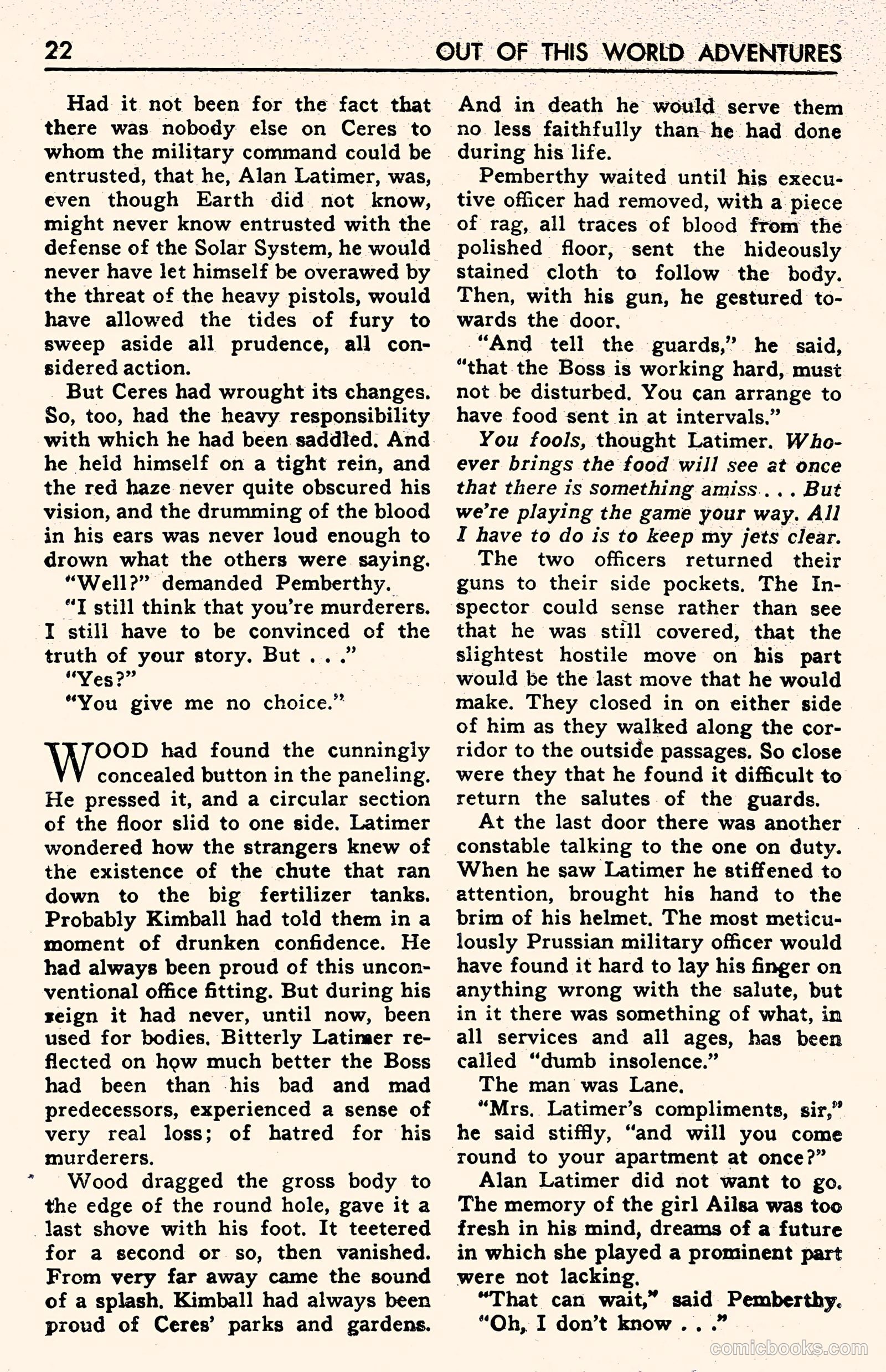 Out of This World Adventures #2 — page 21 of 127