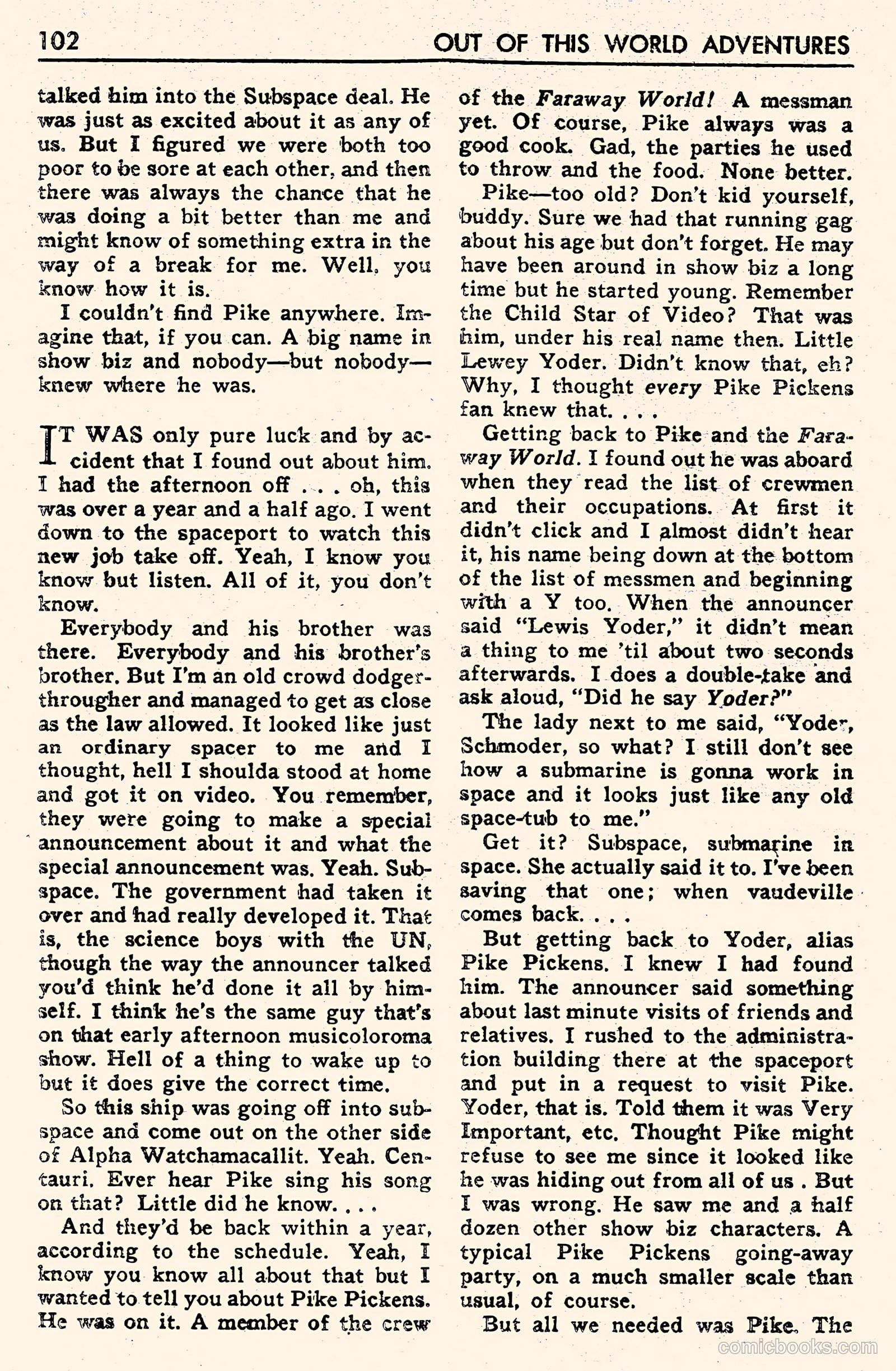 Out of This World Adventures #2 — page 97 of 127