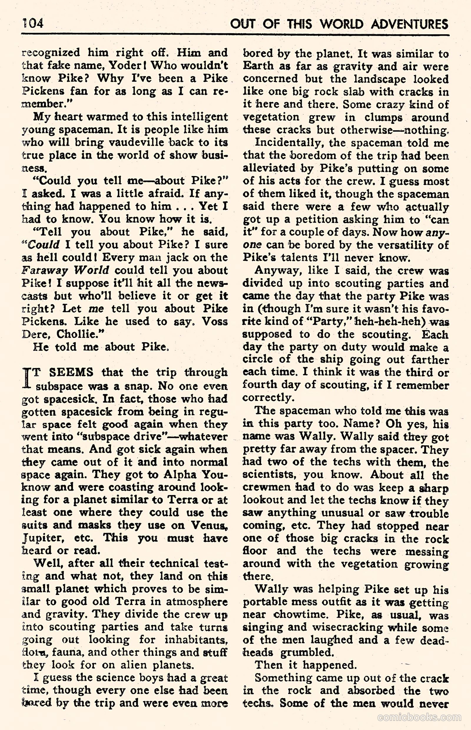 Out of This World Adventures #2 — page 99 of 127