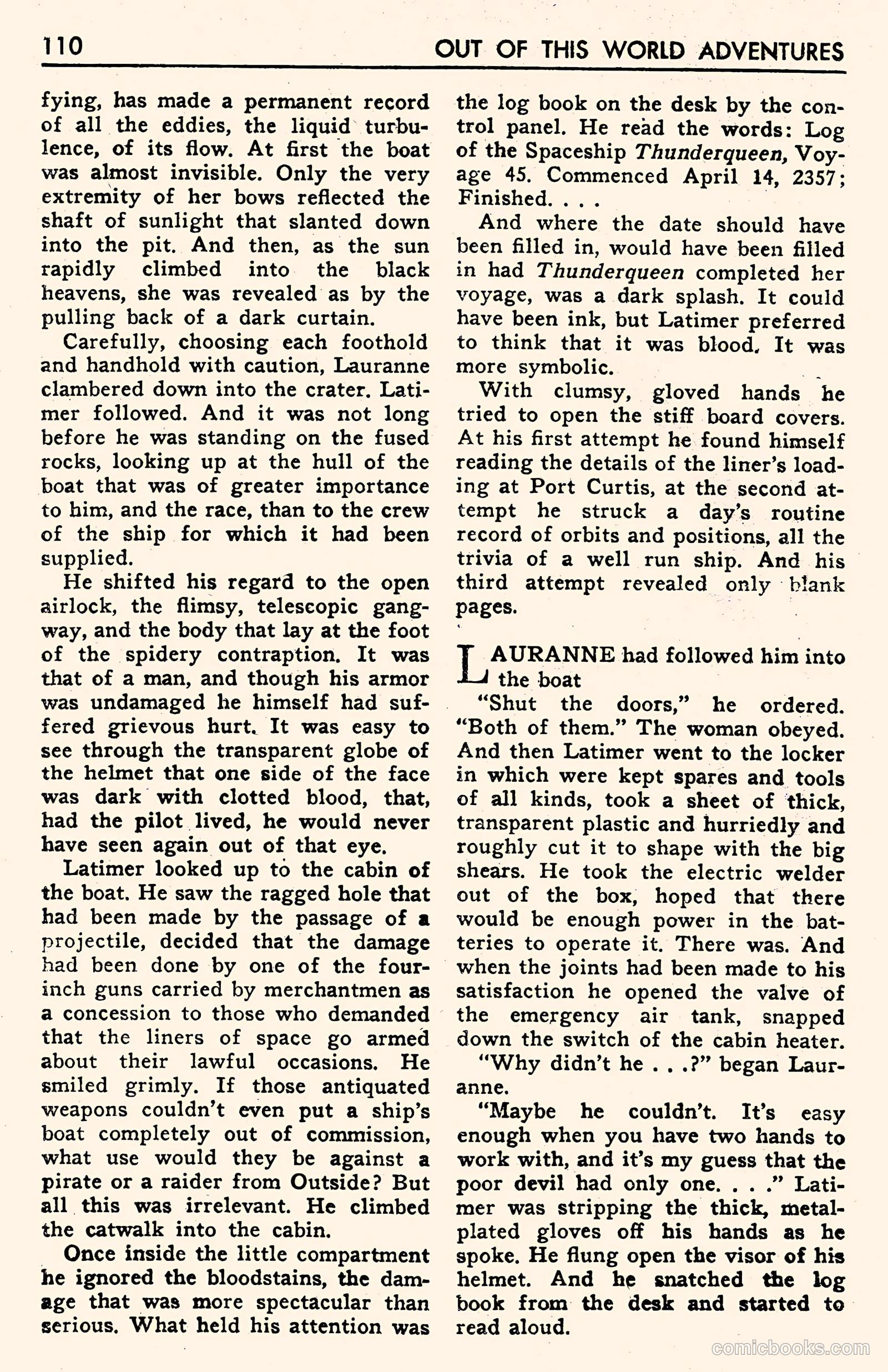 Out of This World Adventures #2 — page 105 of 127