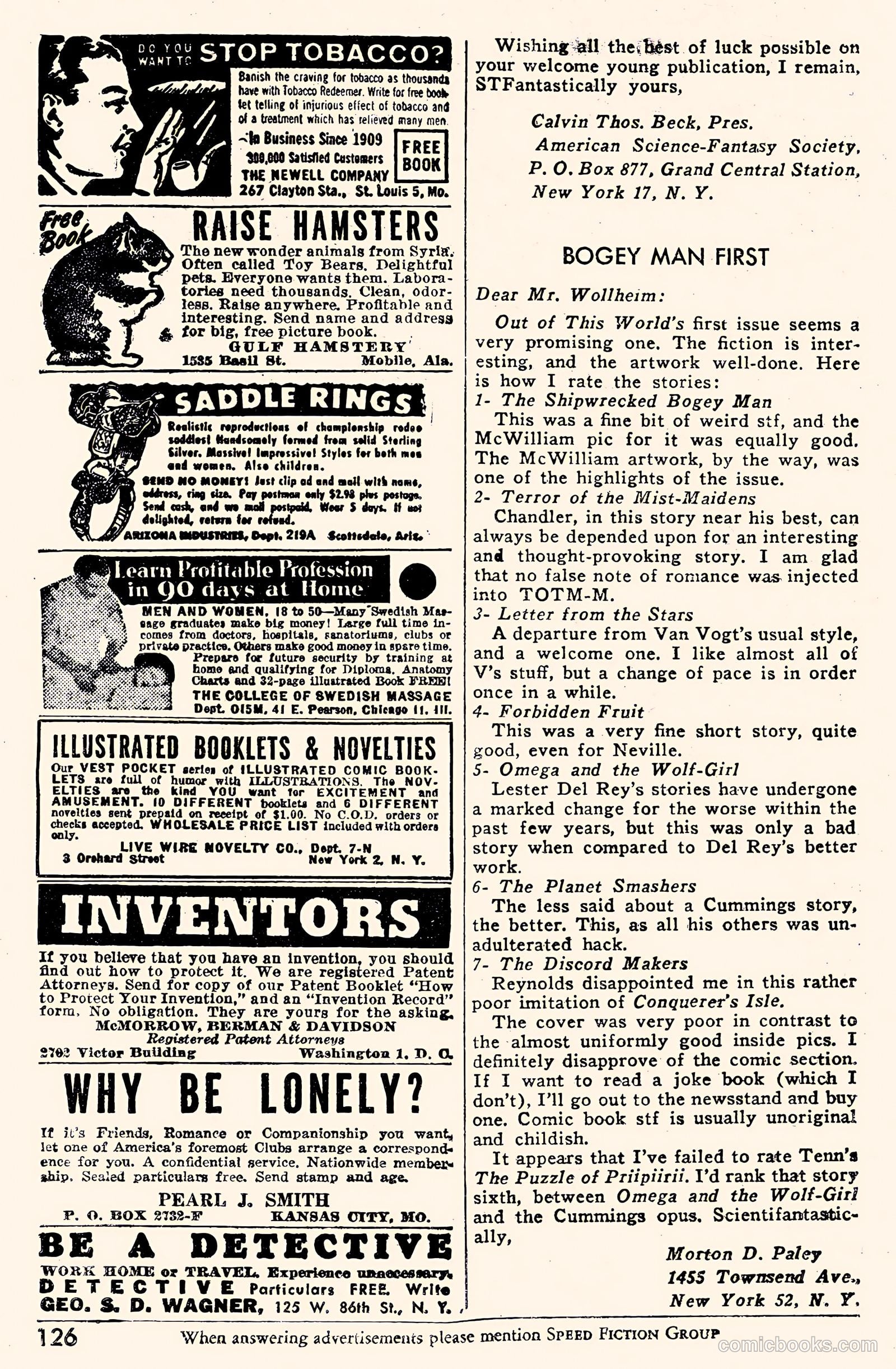 Out of This World Adventures #2 — page 121 of 127