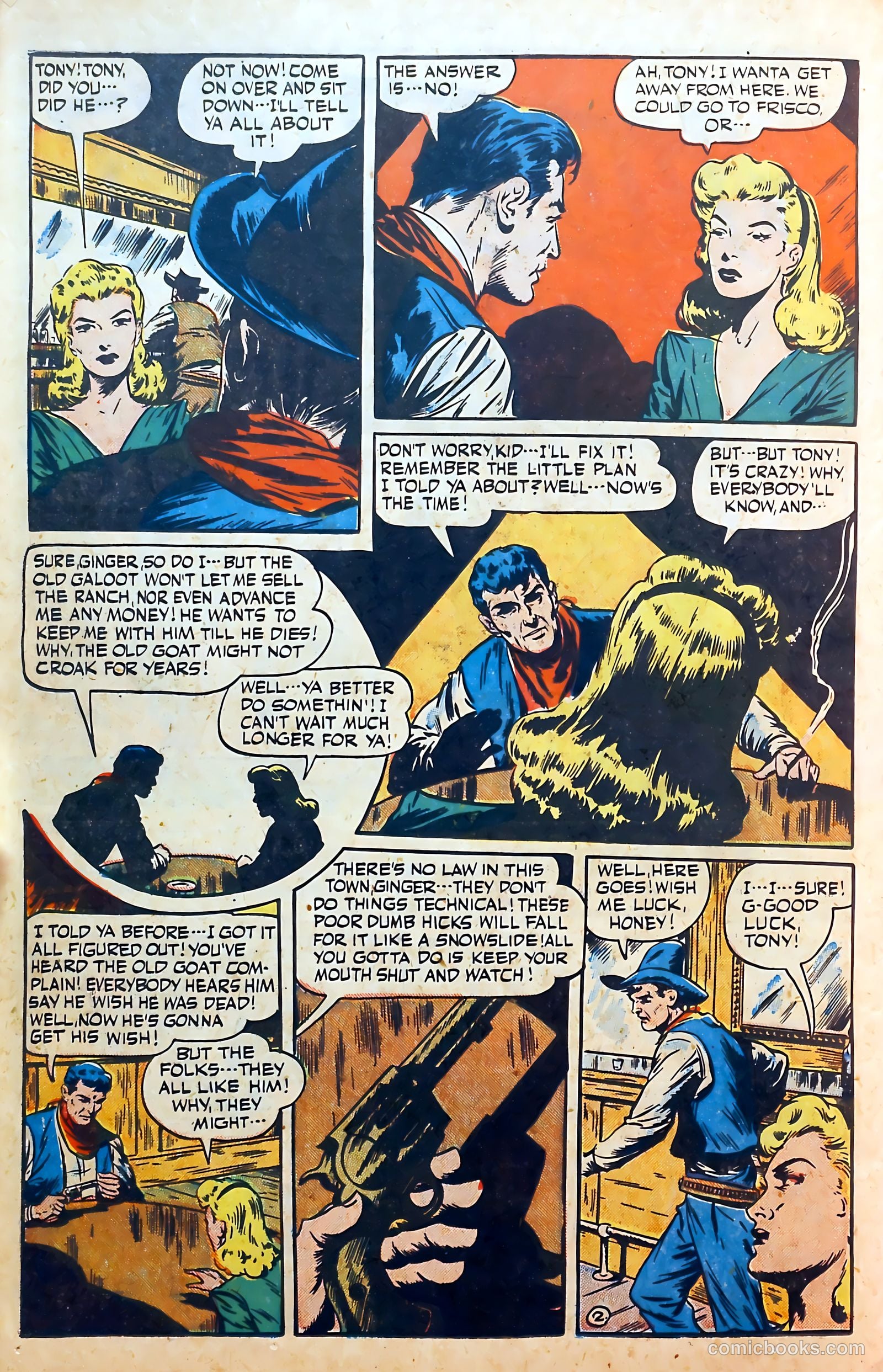 Outlaws #1 — page 38 of 52