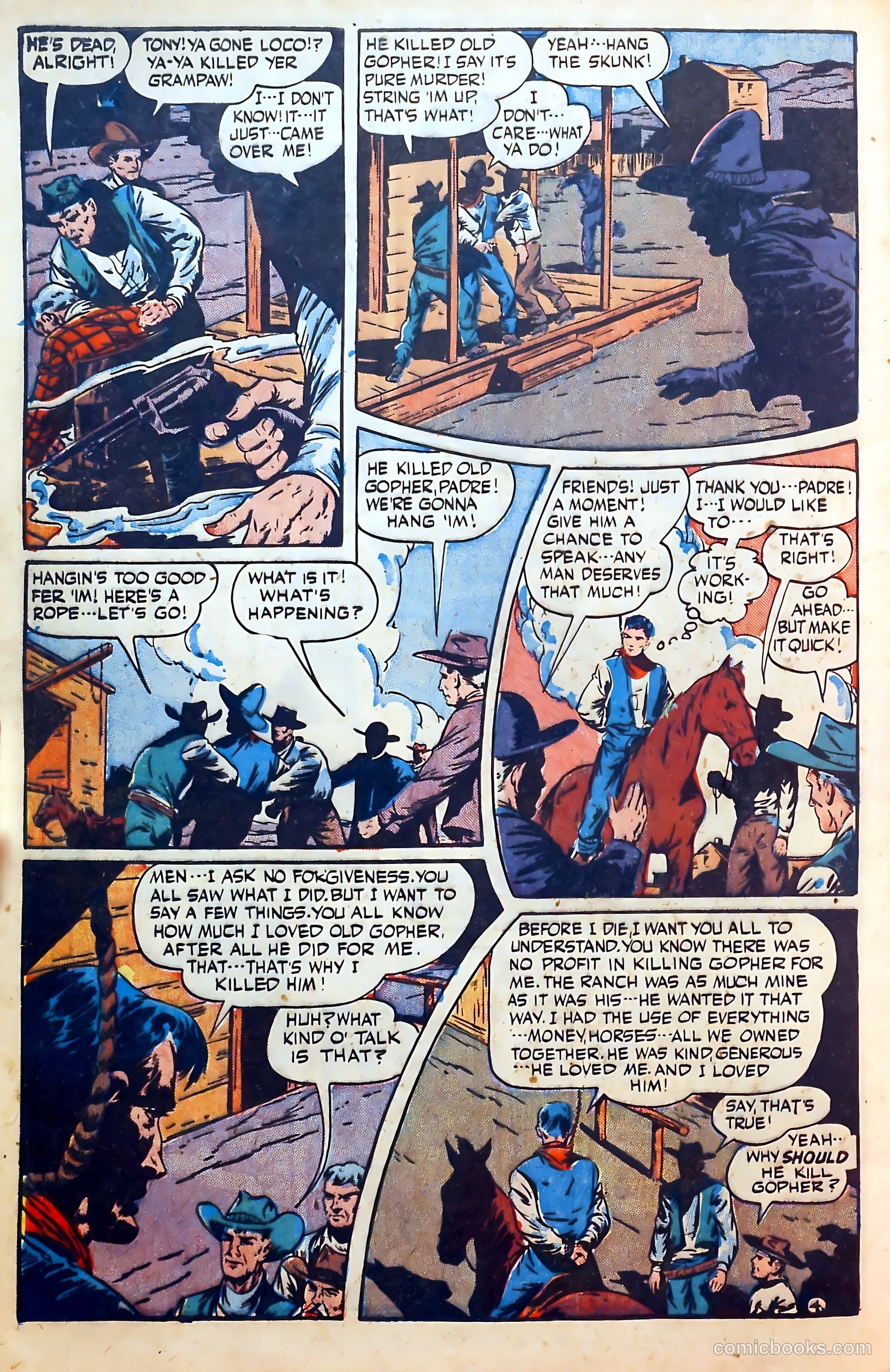Outlaws #1 — page 40 of 52
