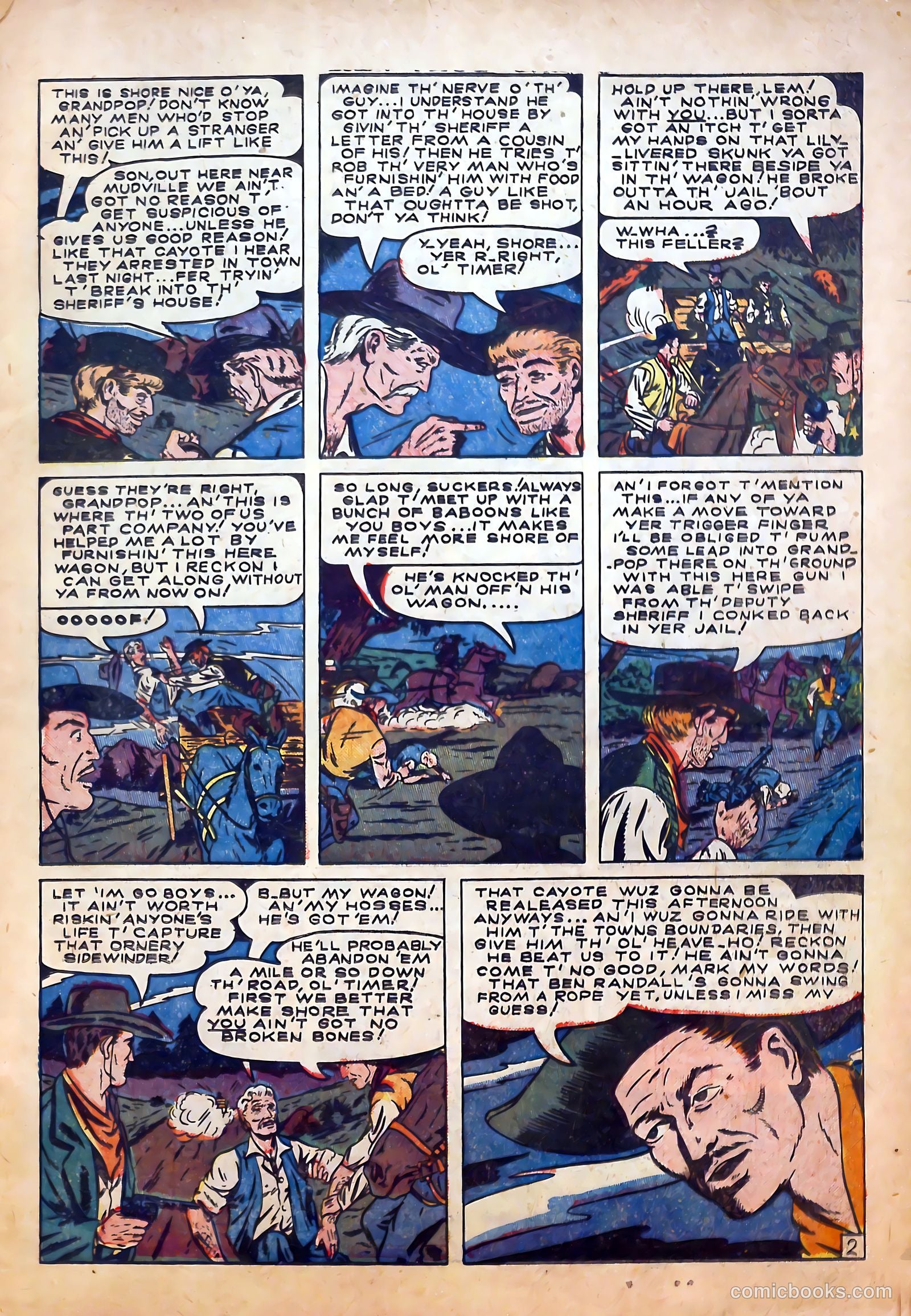 Outlaws #10 — page 3 of 36