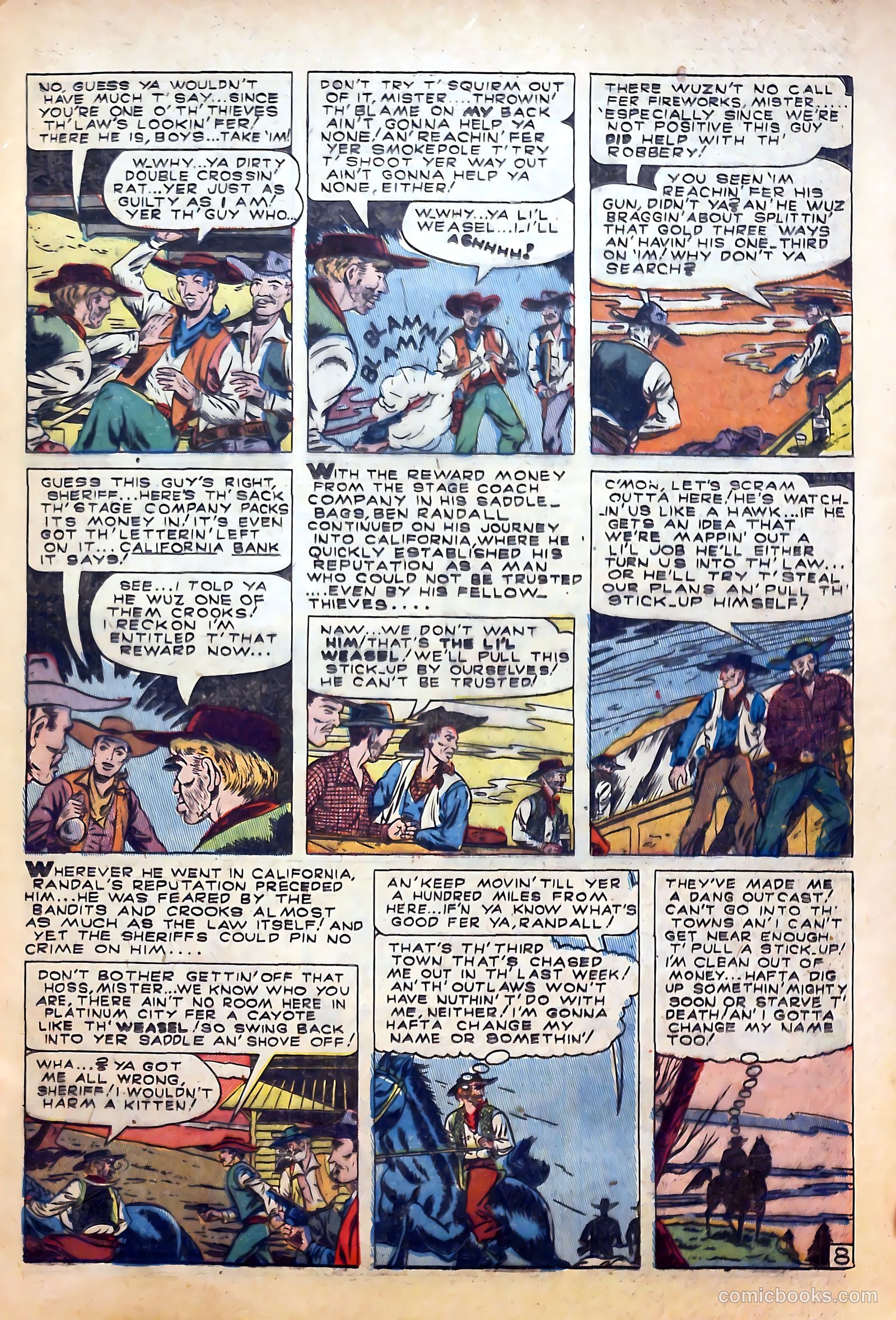 Outlaws #10 — page 9 of 36