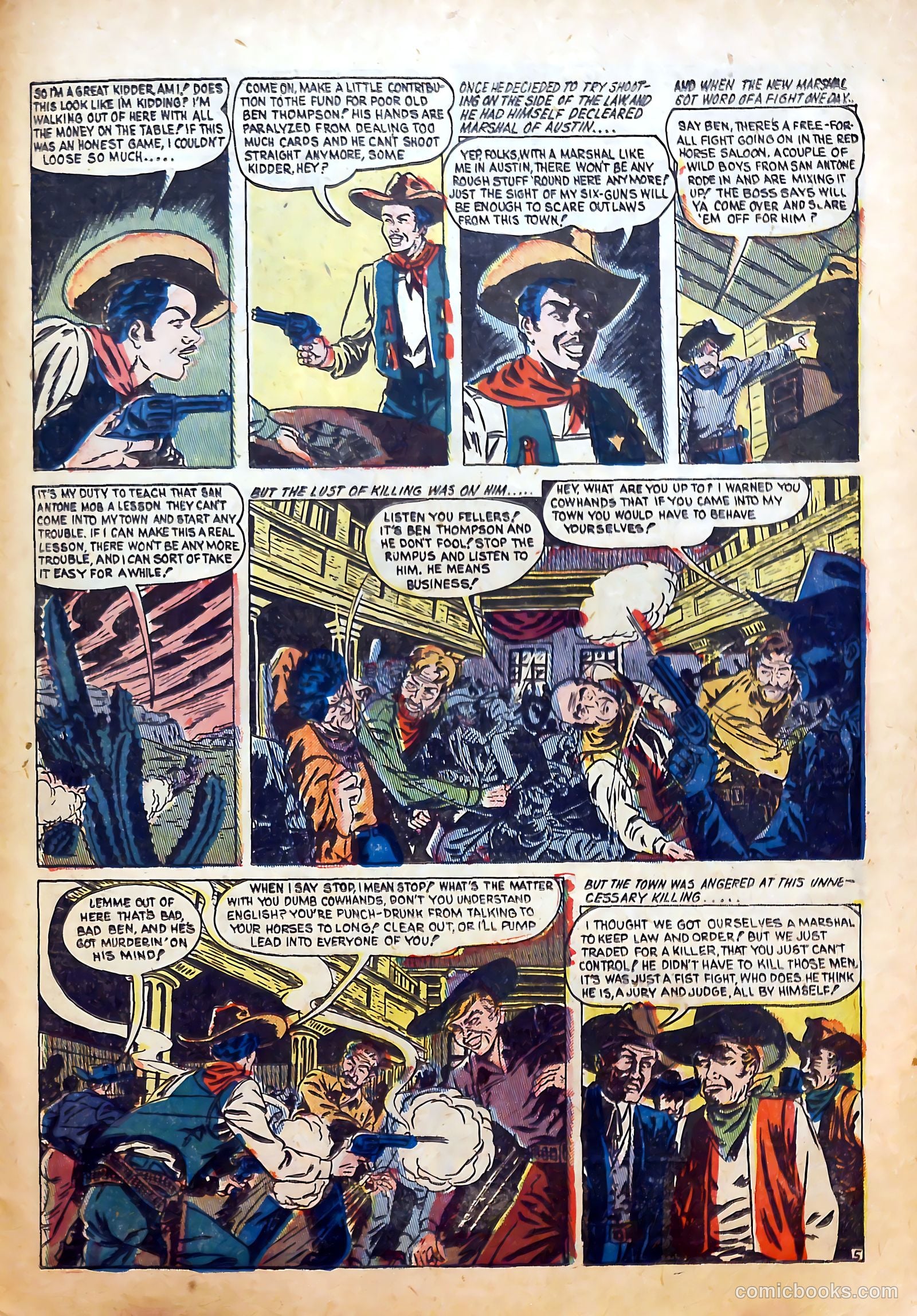 Outlaws #10 — page 27 of 36
