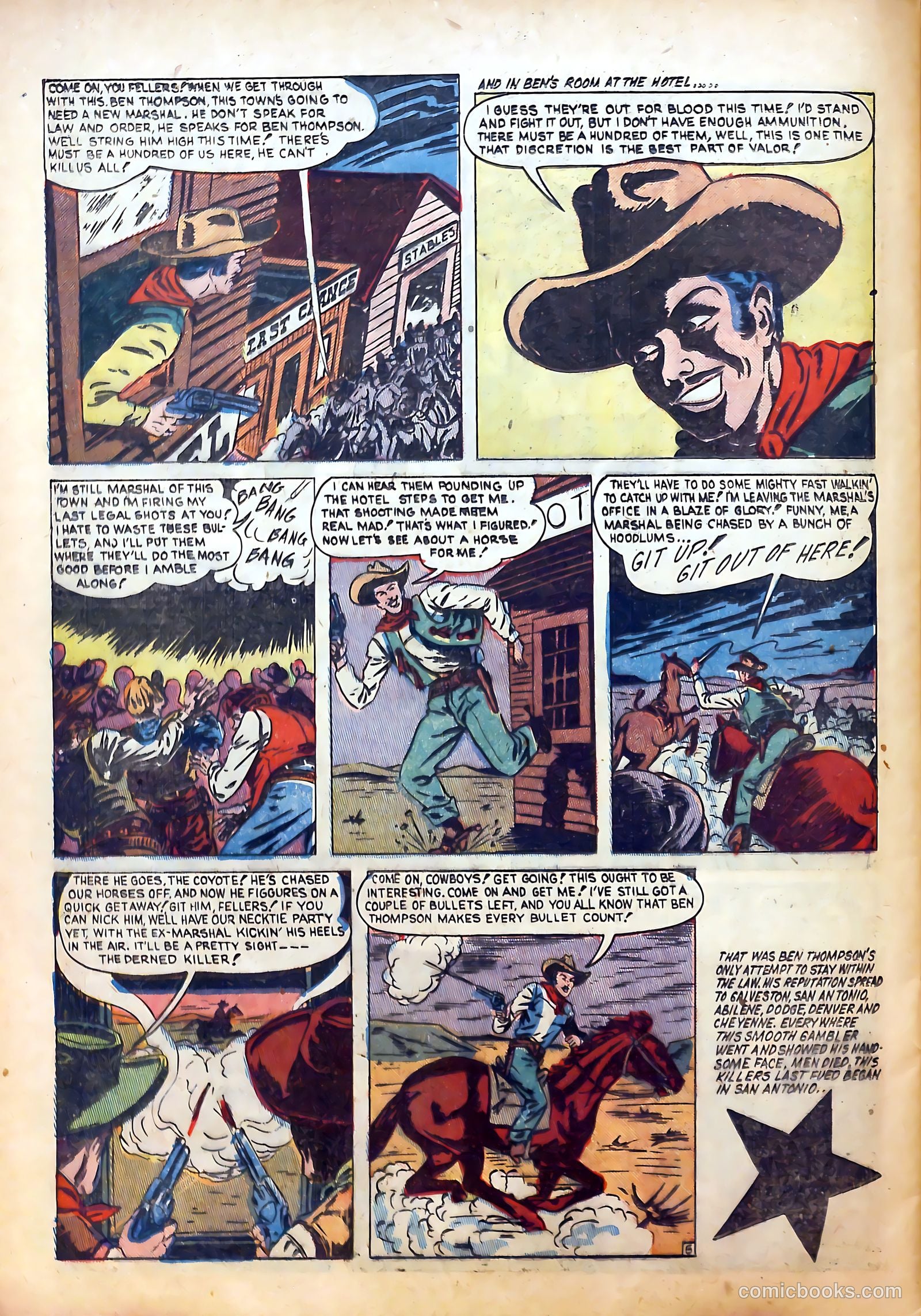 Outlaws #10 — page 28 of 36