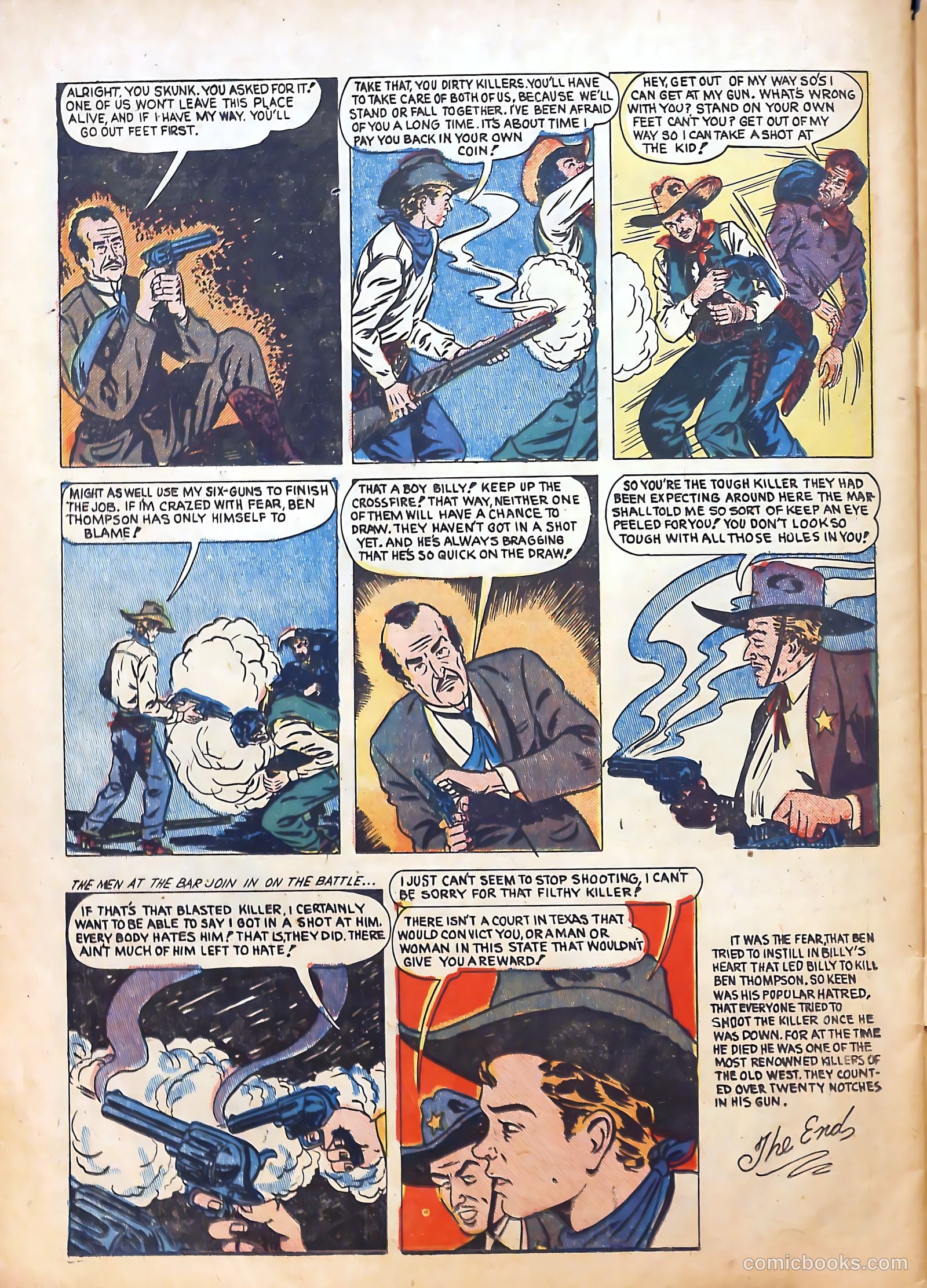 Outlaws #10 — page 32 of 36