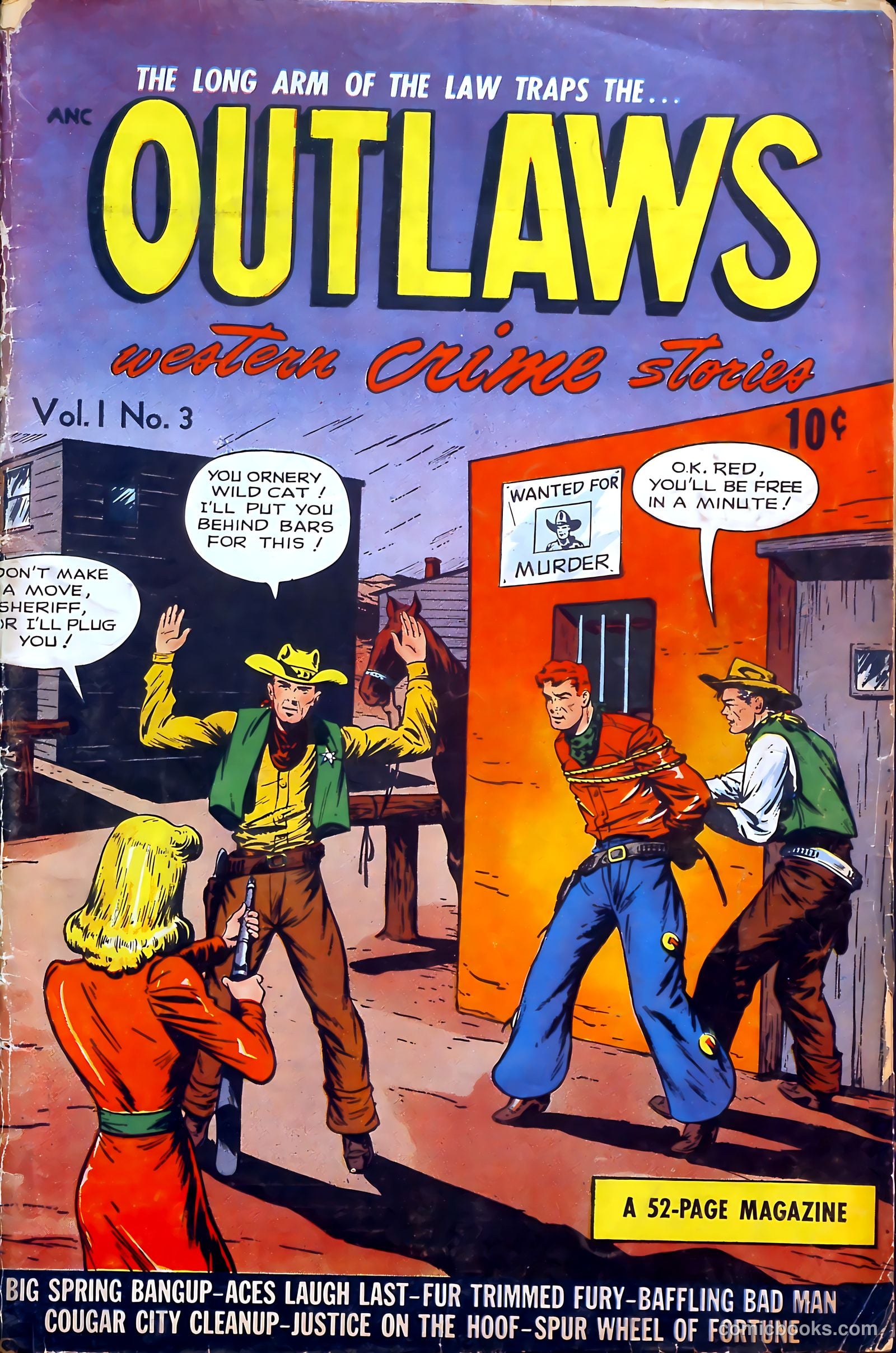 Outlaws #3 — page 1 of 52