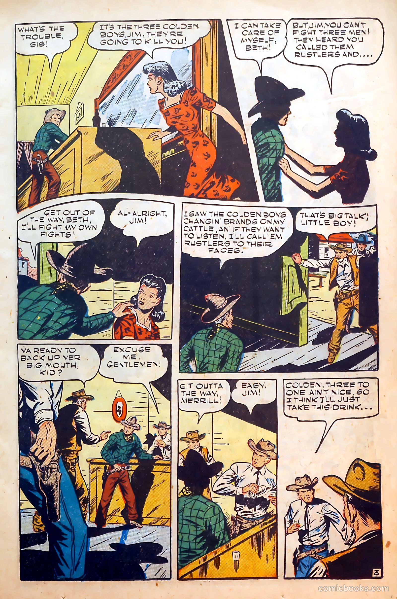 Outlaws #3 — page 17 of 52