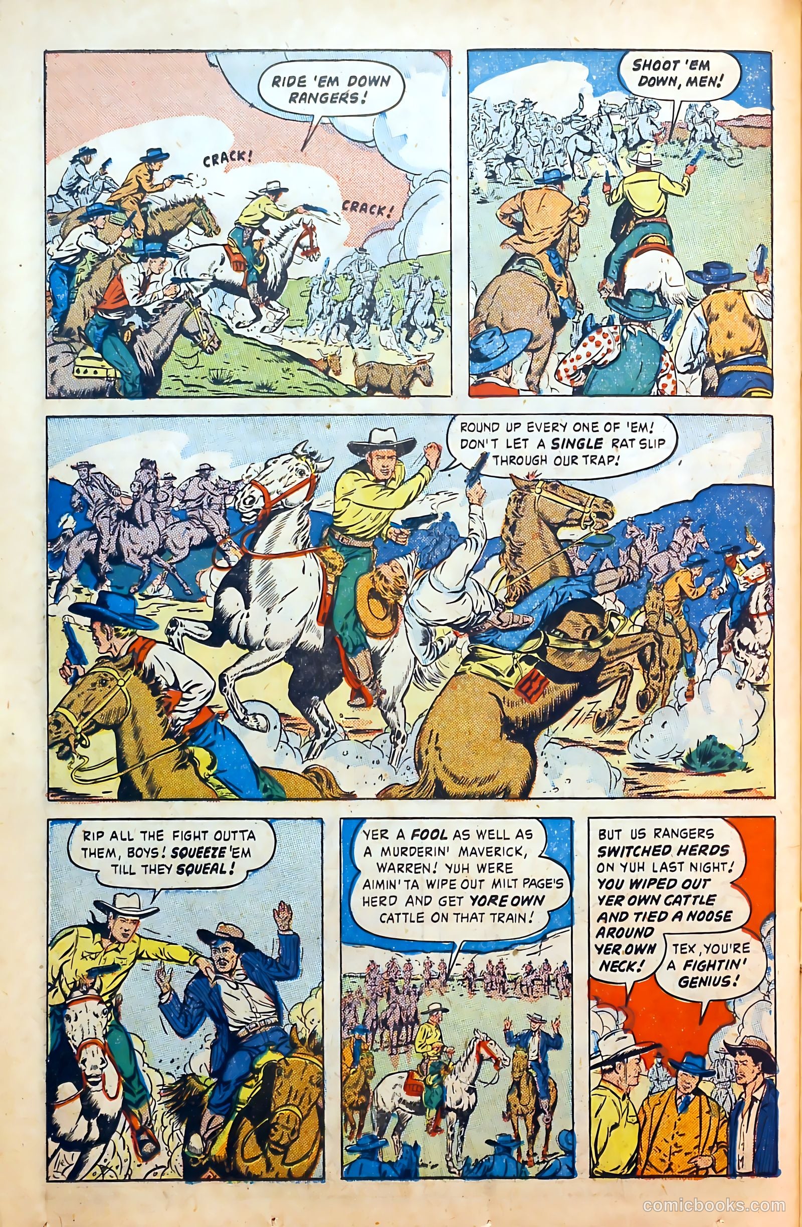 Outlaws #3 — page 36 of 52