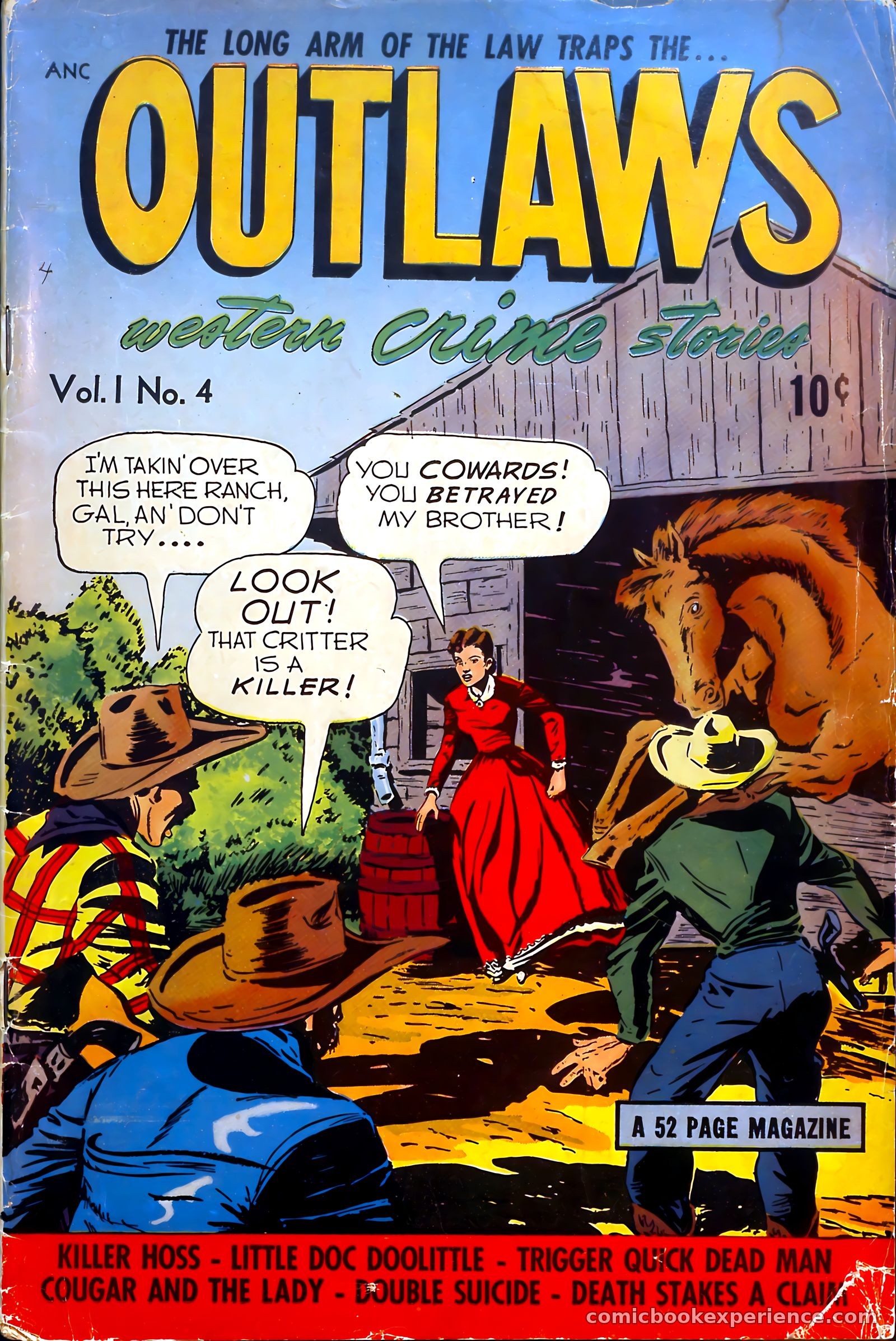 Outlaws #4 — page 1 of 52