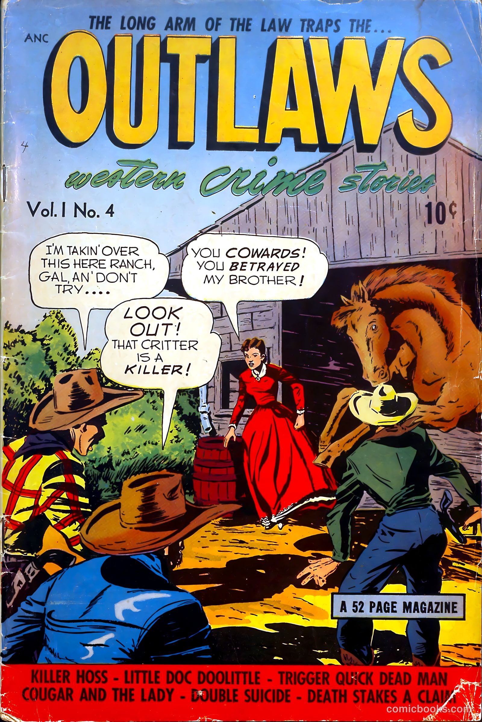 Outlaws #4 — page 1 of 52