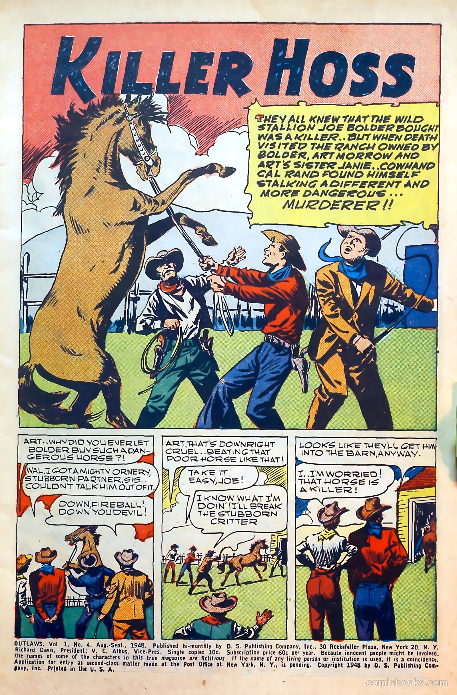Outlaws #4 — page 3 of 52