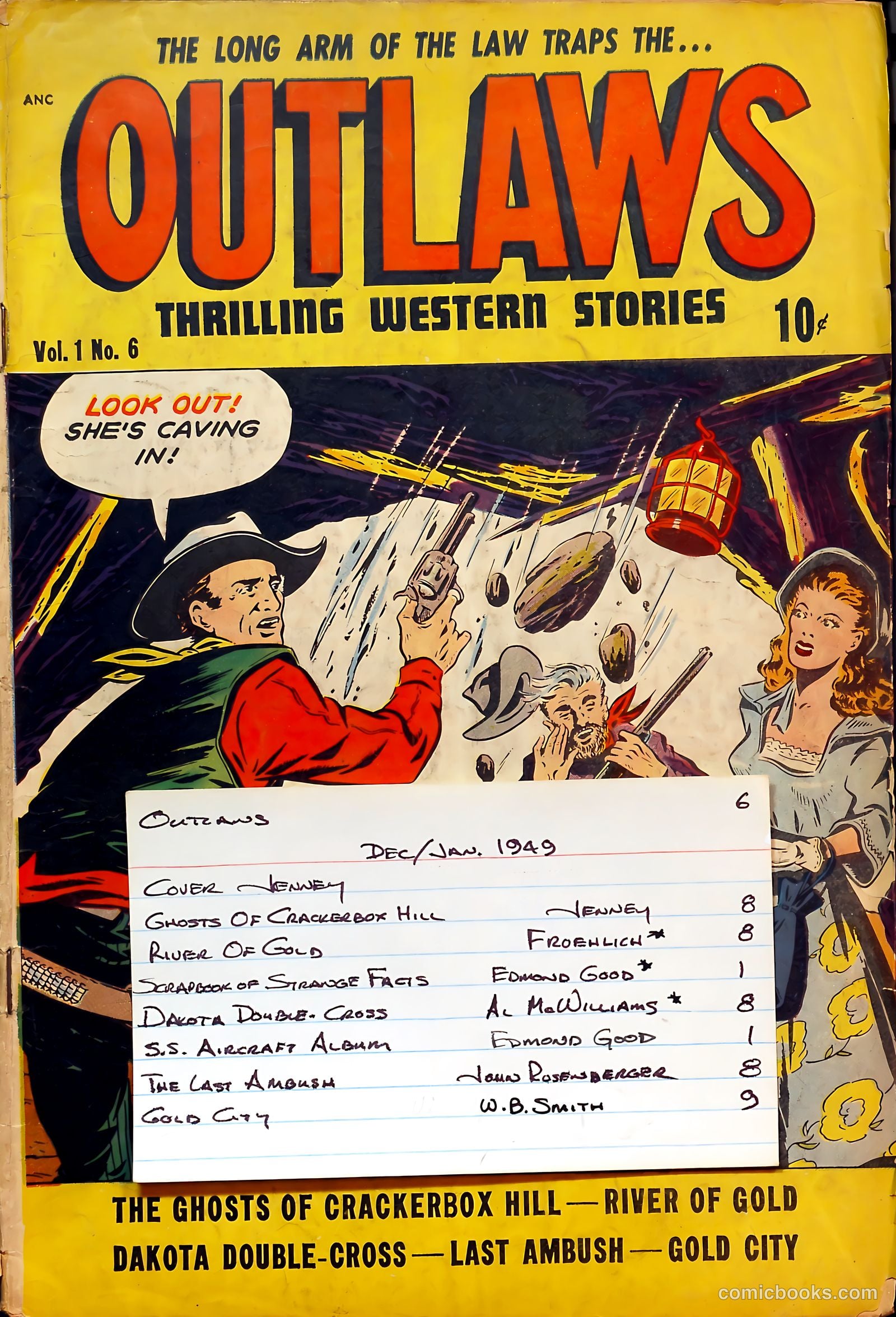 Outlaws #6 — page 53 of 53