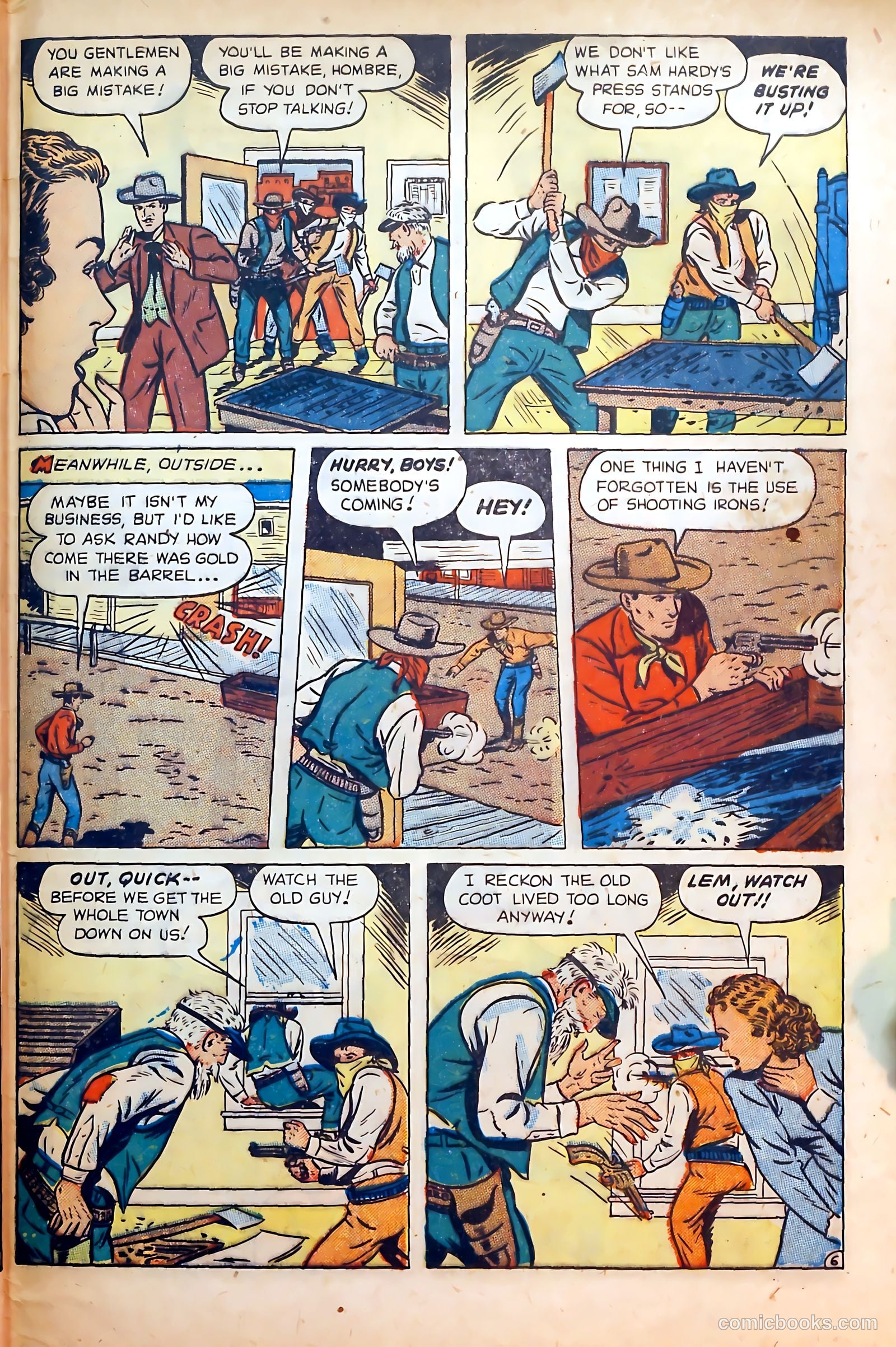 Outlaws #6 — page 45 of 52