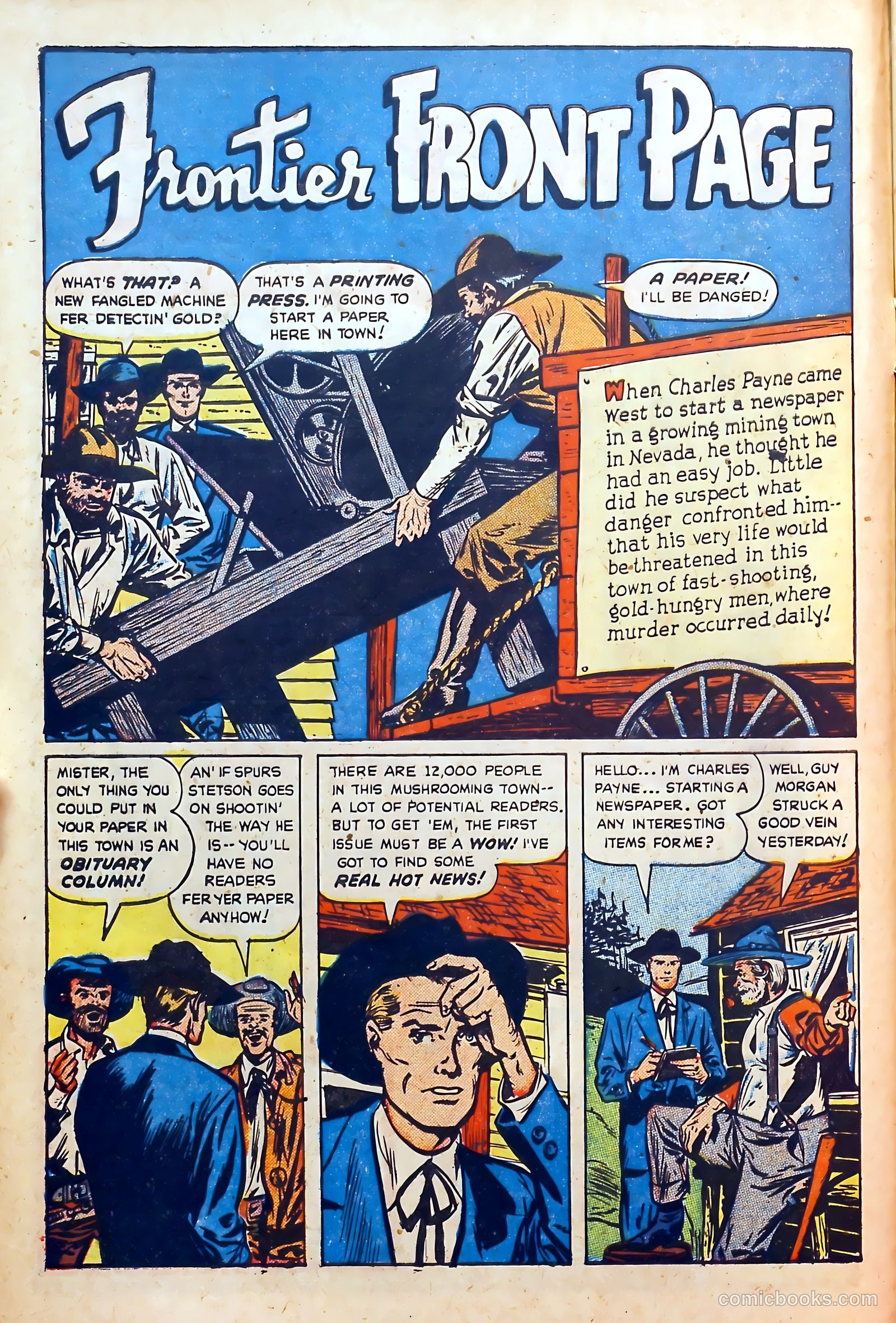 Outlaws #7 — page 12 of 52