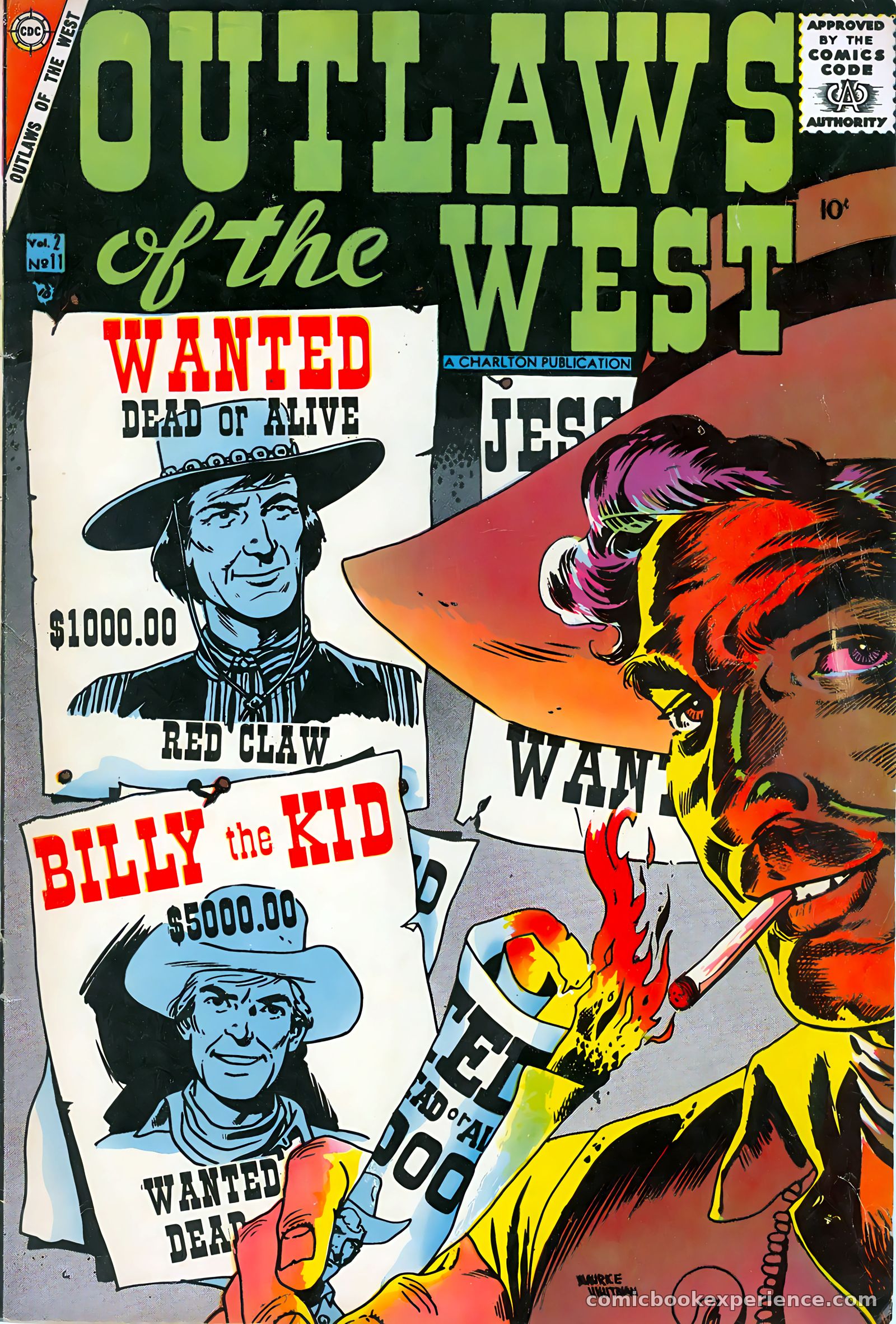 Outlaws of the West #11 — page 1 of 36