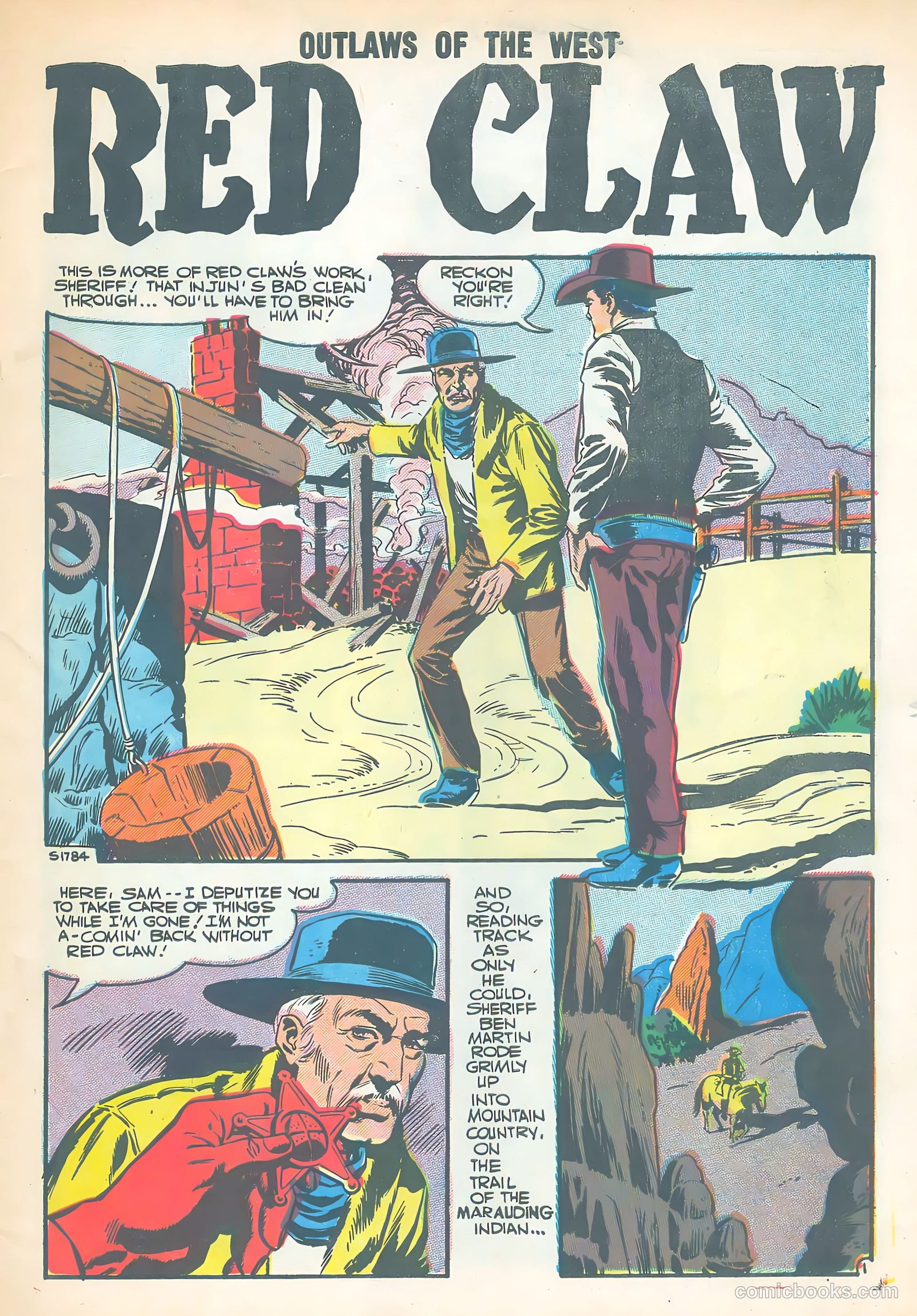 Outlaws of the West #11 — page 3 of 36