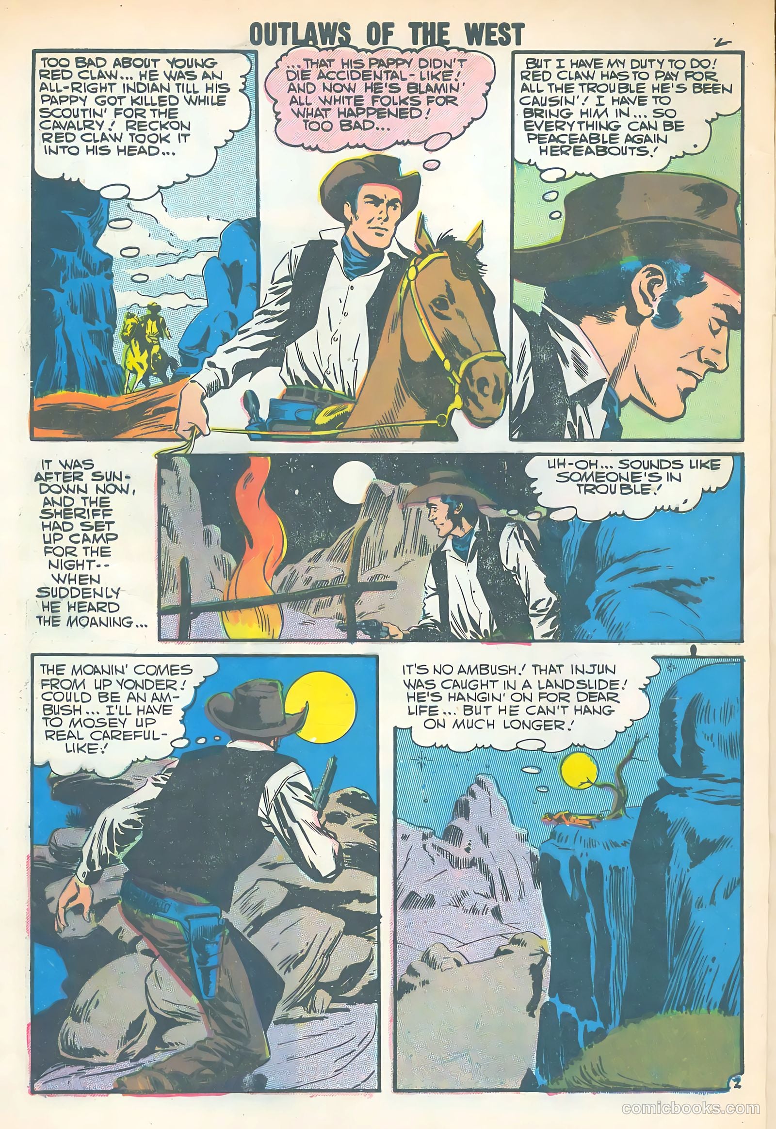 Outlaws of the West #11 — page 4 of 36