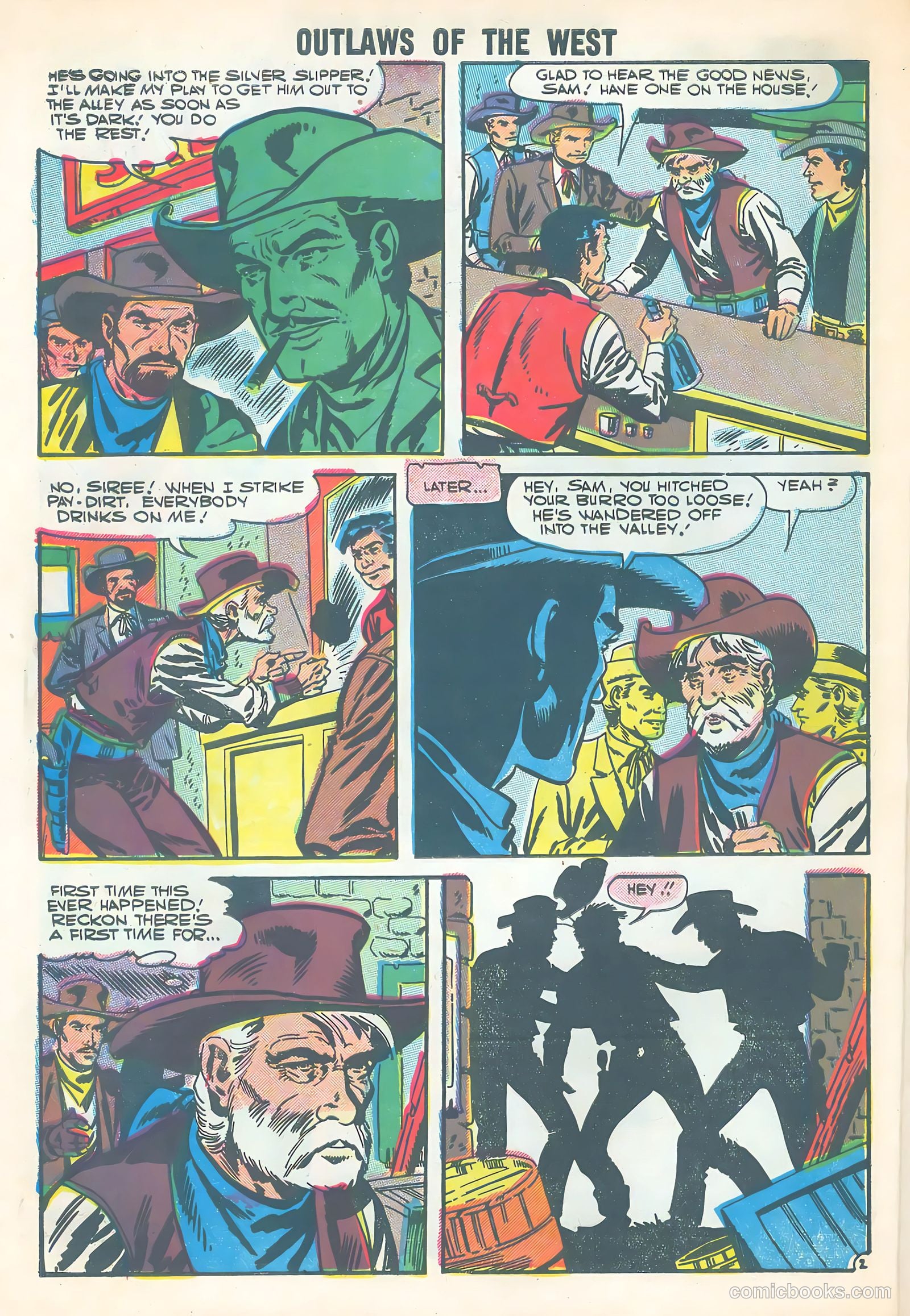 Outlaws of the West #11 — page 10 of 36