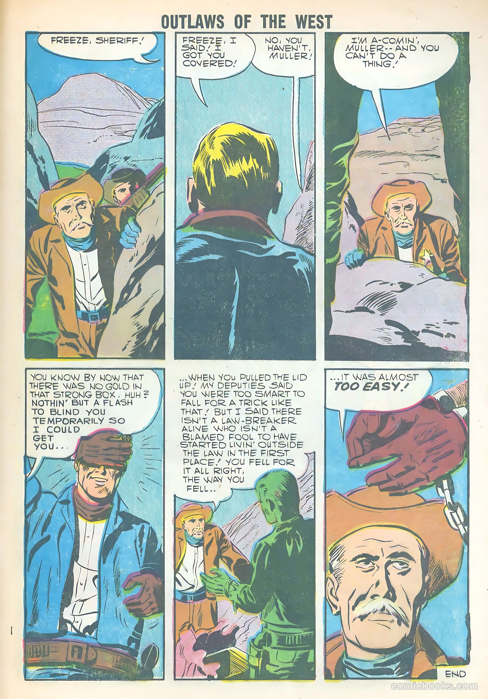 Outlaws of the West #11 — page 29 of 36