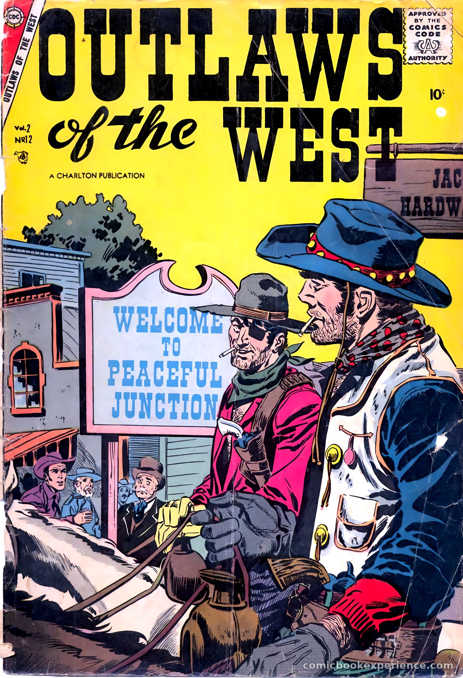 Outlaws of the West #12 — page 1 of 36