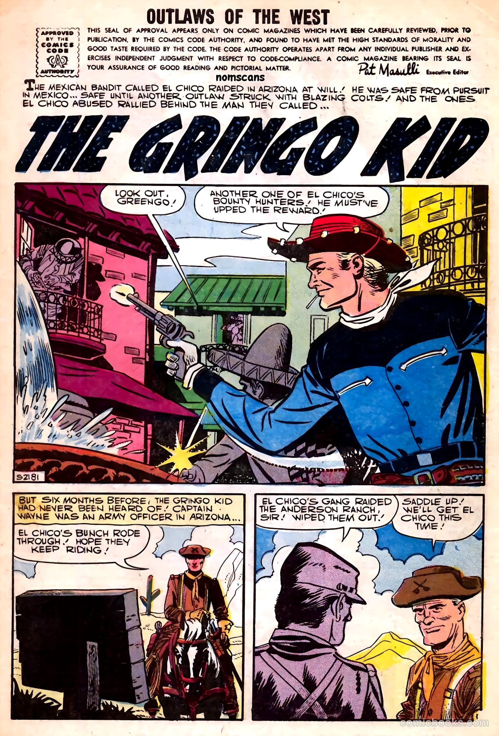 Outlaws of the West #12 — page 3 of 36
