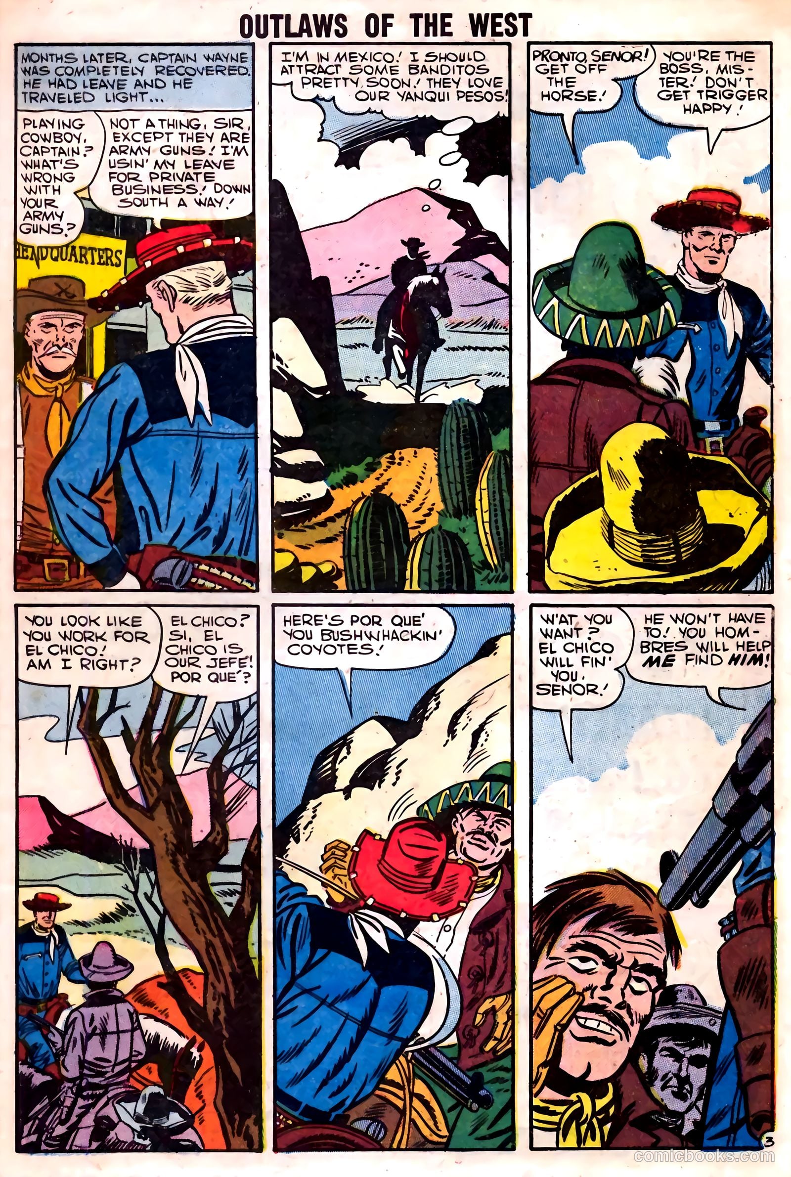 Outlaws of the West #12 — page 5 of 36