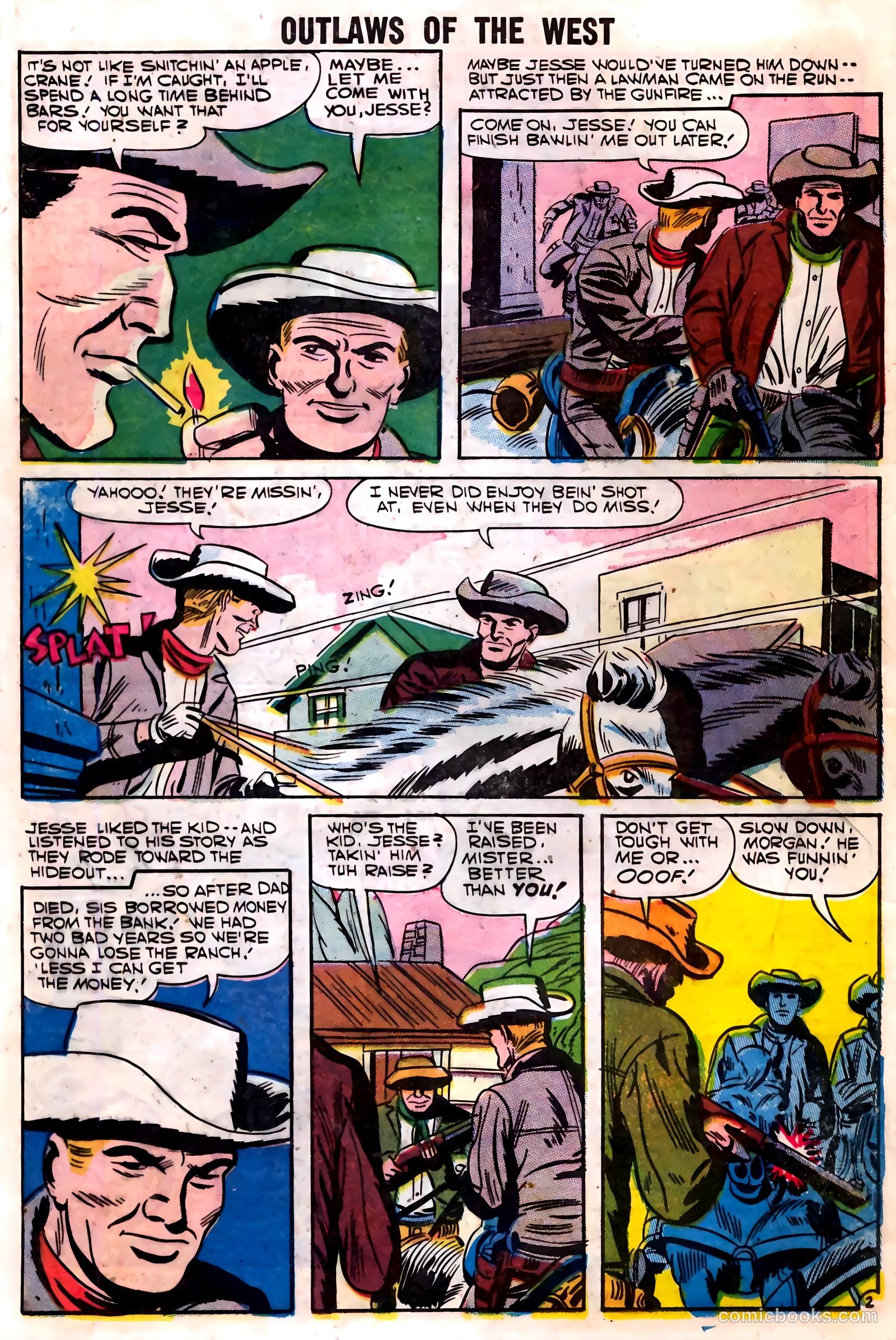 Outlaws of the West #12 — page 16 of 36