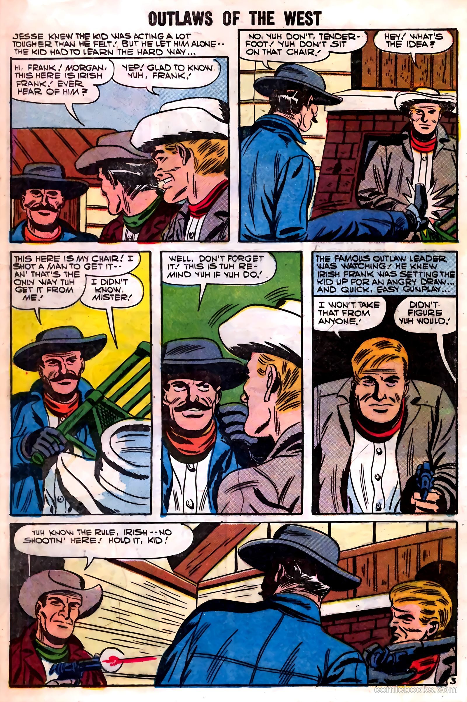 Outlaws of the West #12 — page 17 of 36