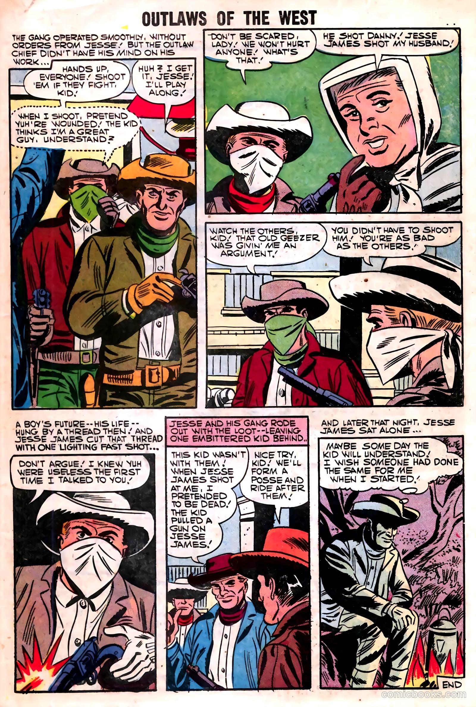 Outlaws of the West #12 — page 19 of 36