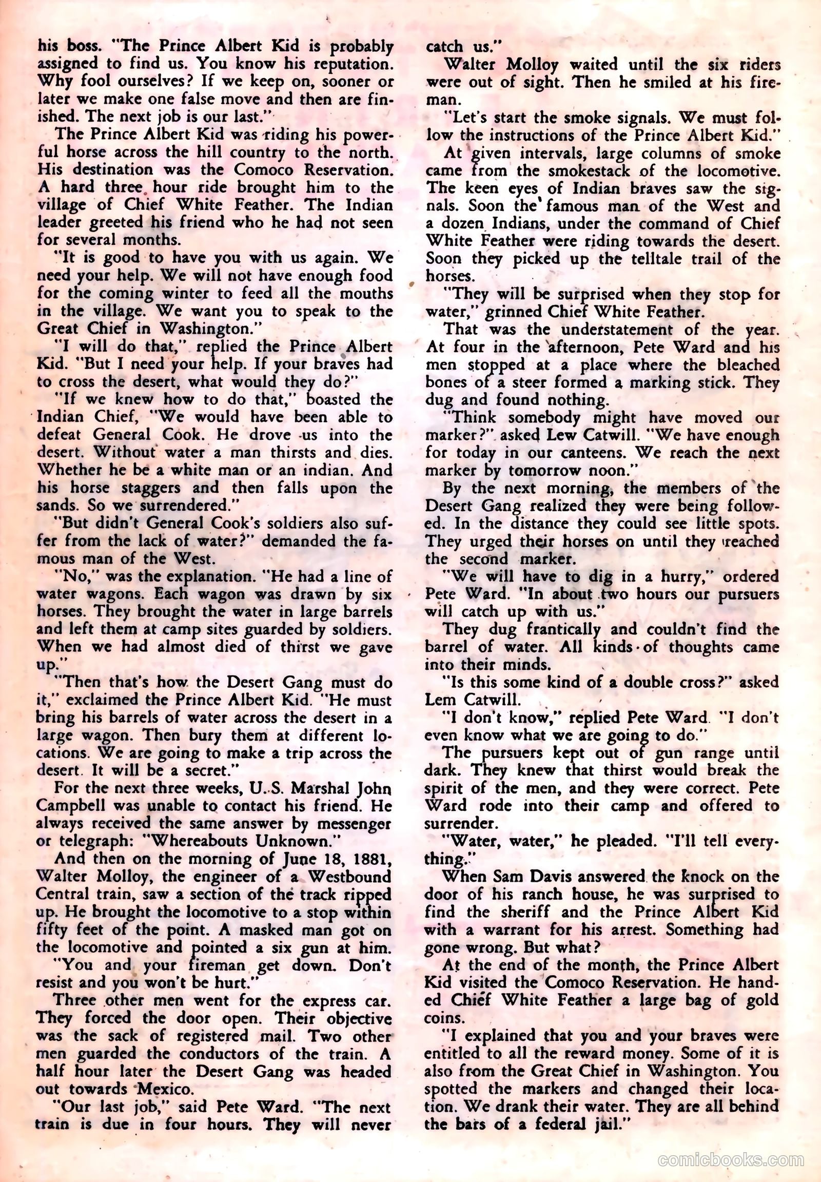 Outlaws of the West #12 — page 21 of 36