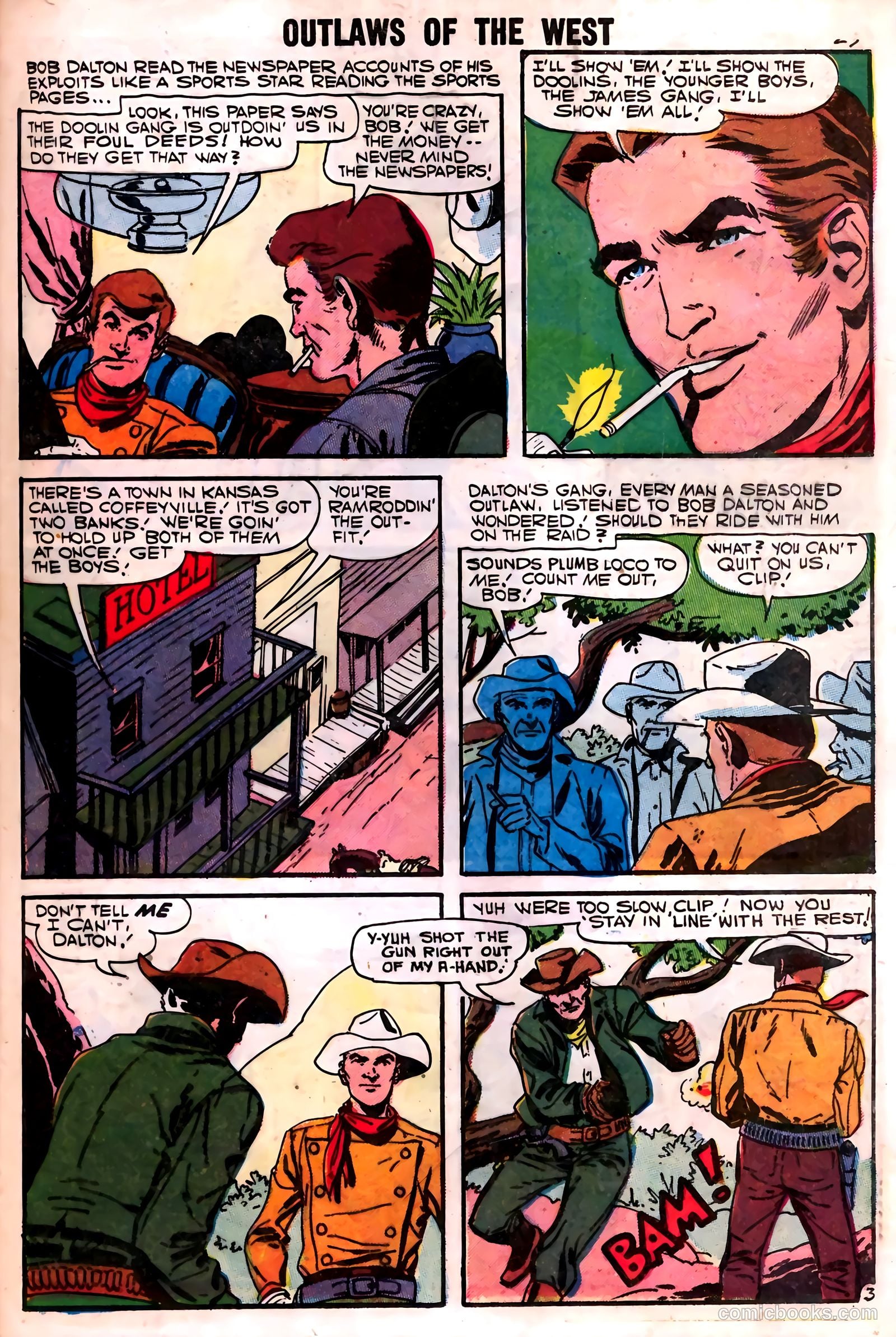 Outlaws of the West #12 — page 25 of 36