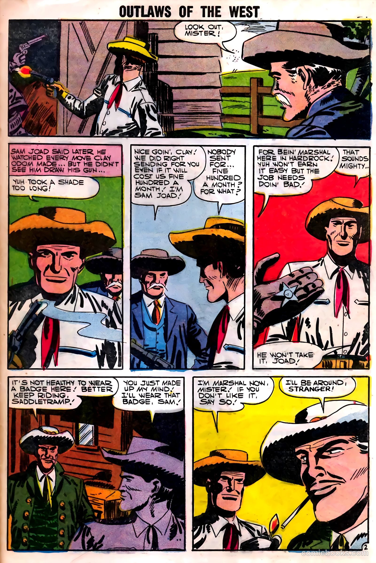 Outlaws of the West #12 — page 29 of 36