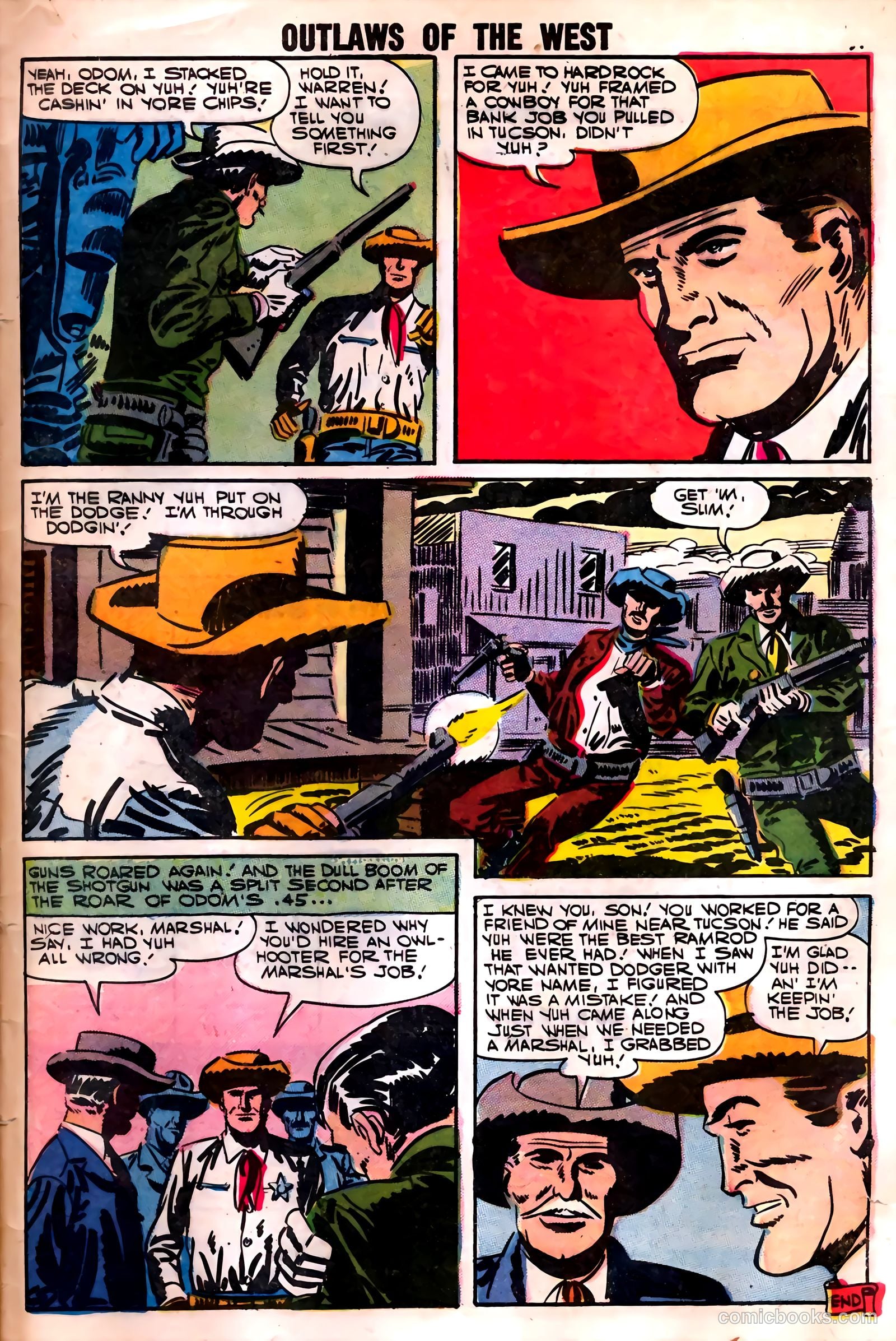 Outlaws of the West #12 — page 33 of 36