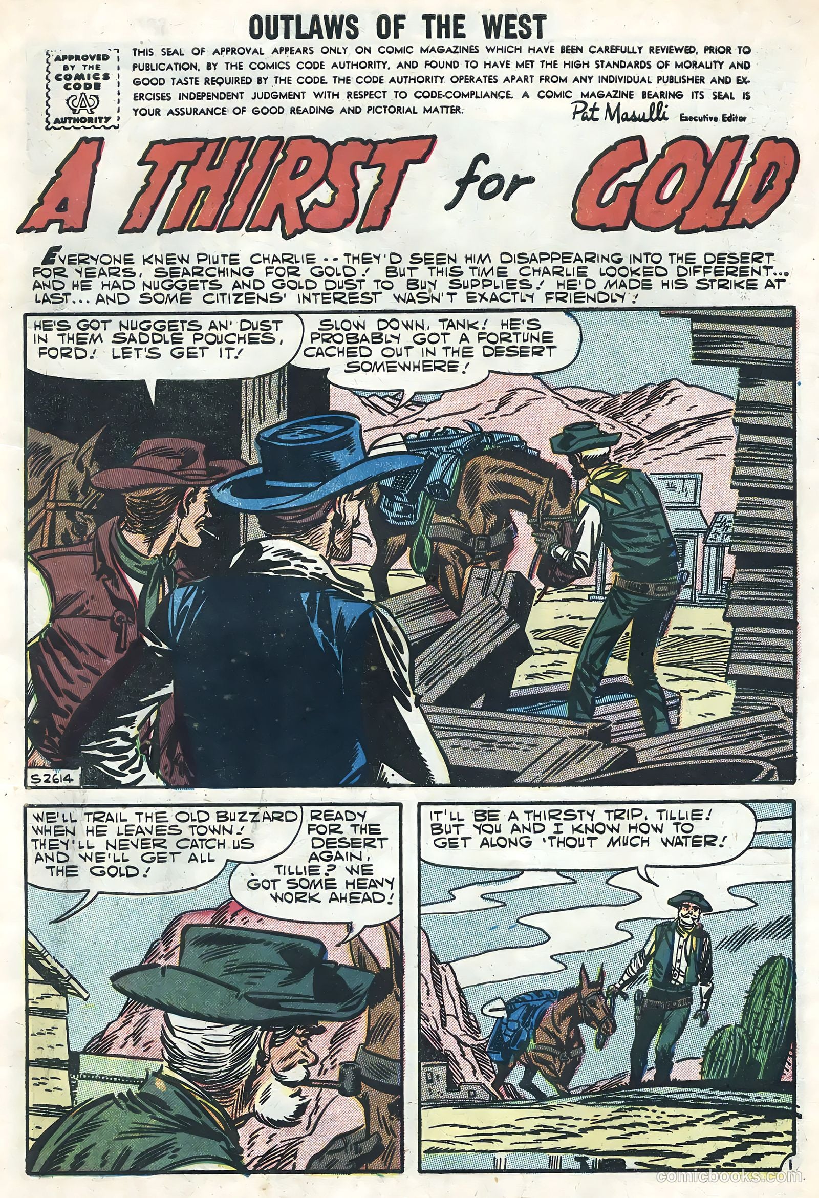 Outlaws of the West #13 — page 3 of 36