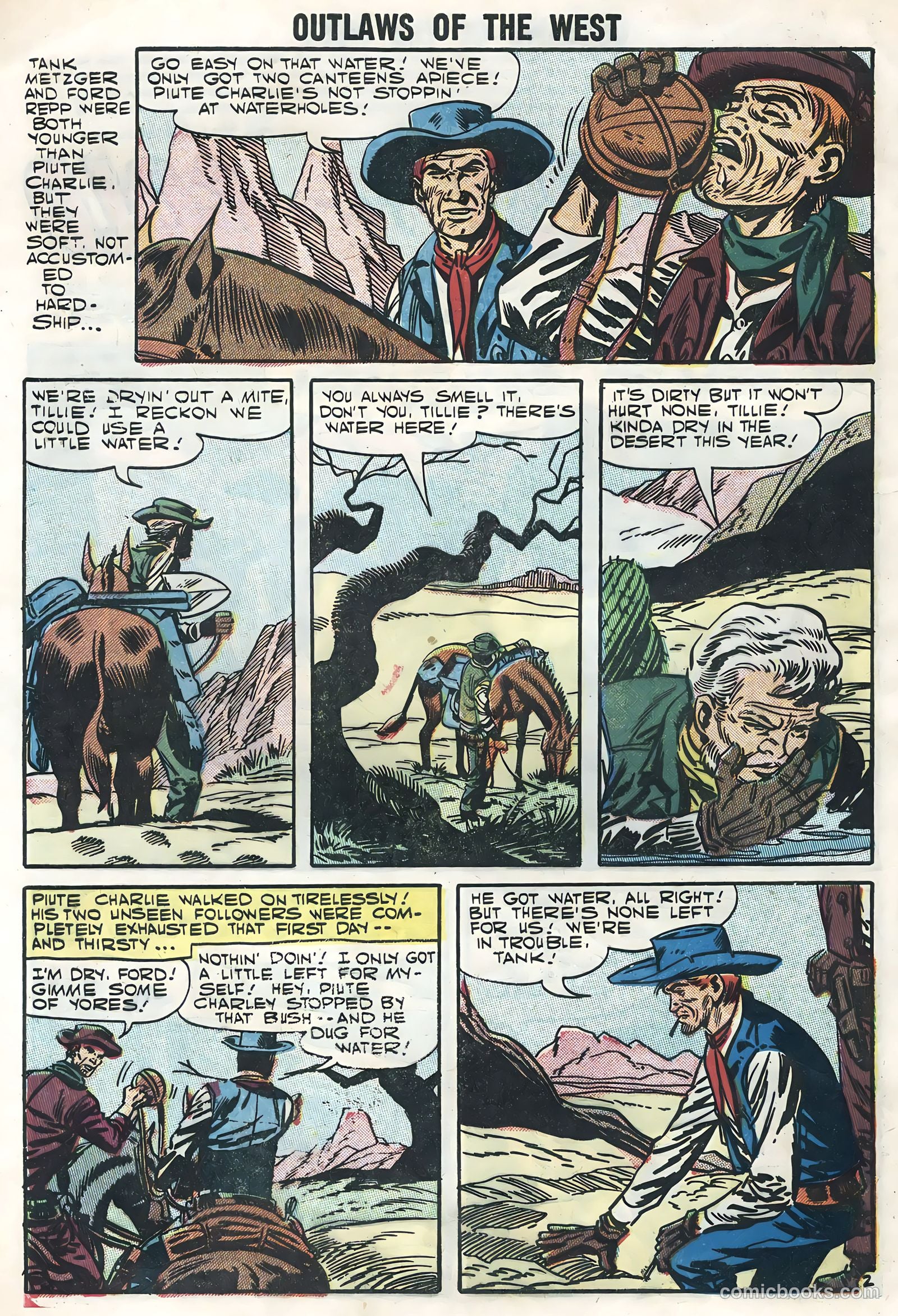 Outlaws of the West #13 — page 4 of 36