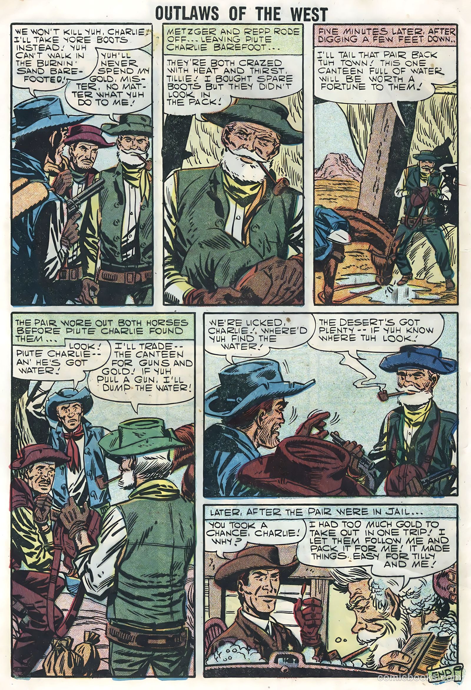 Outlaws of the West #13 — page 8 of 36