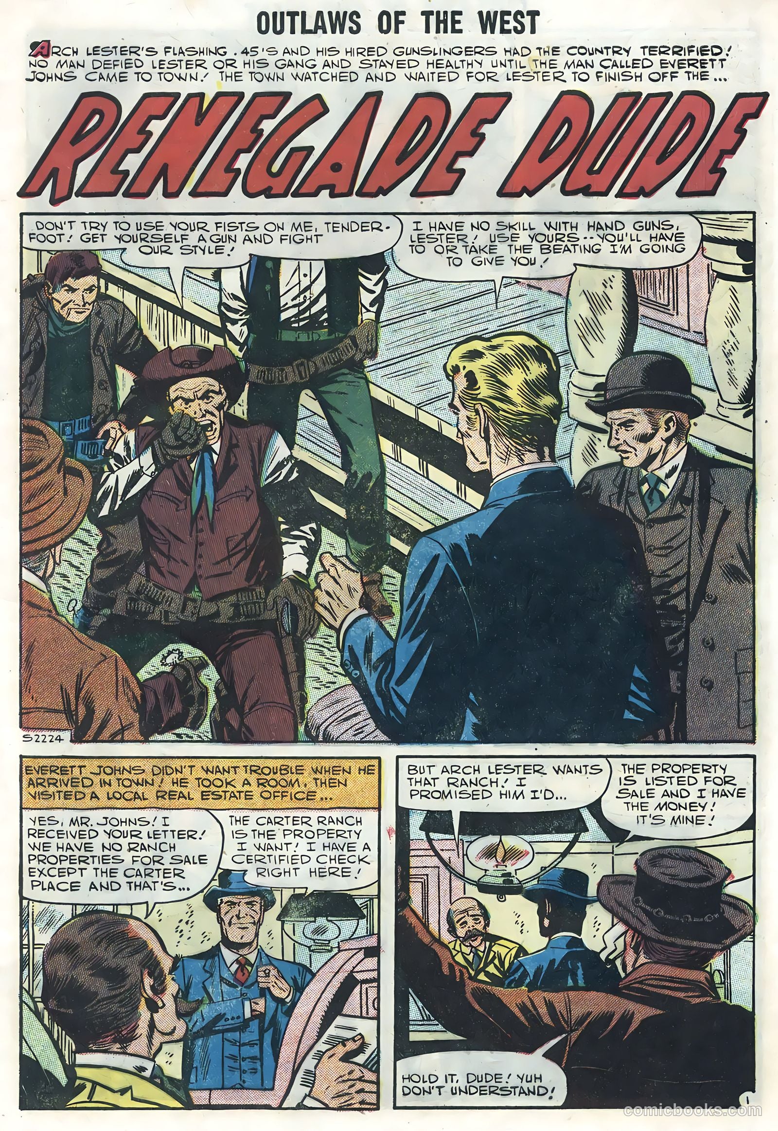 Outlaws of the West #13 — page 9 of 36