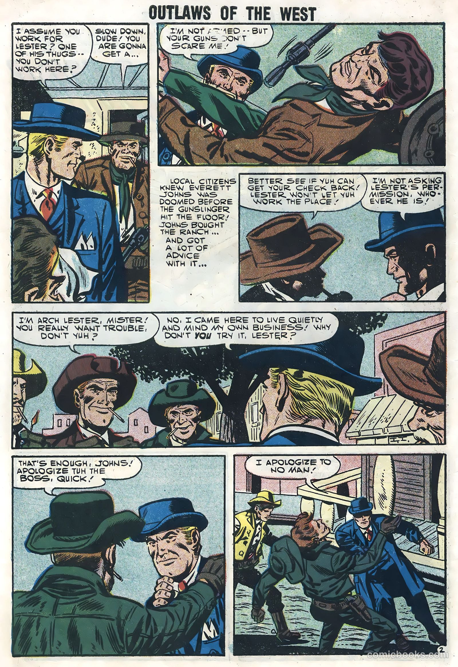 Outlaws of the West #13 — page 10 of 36