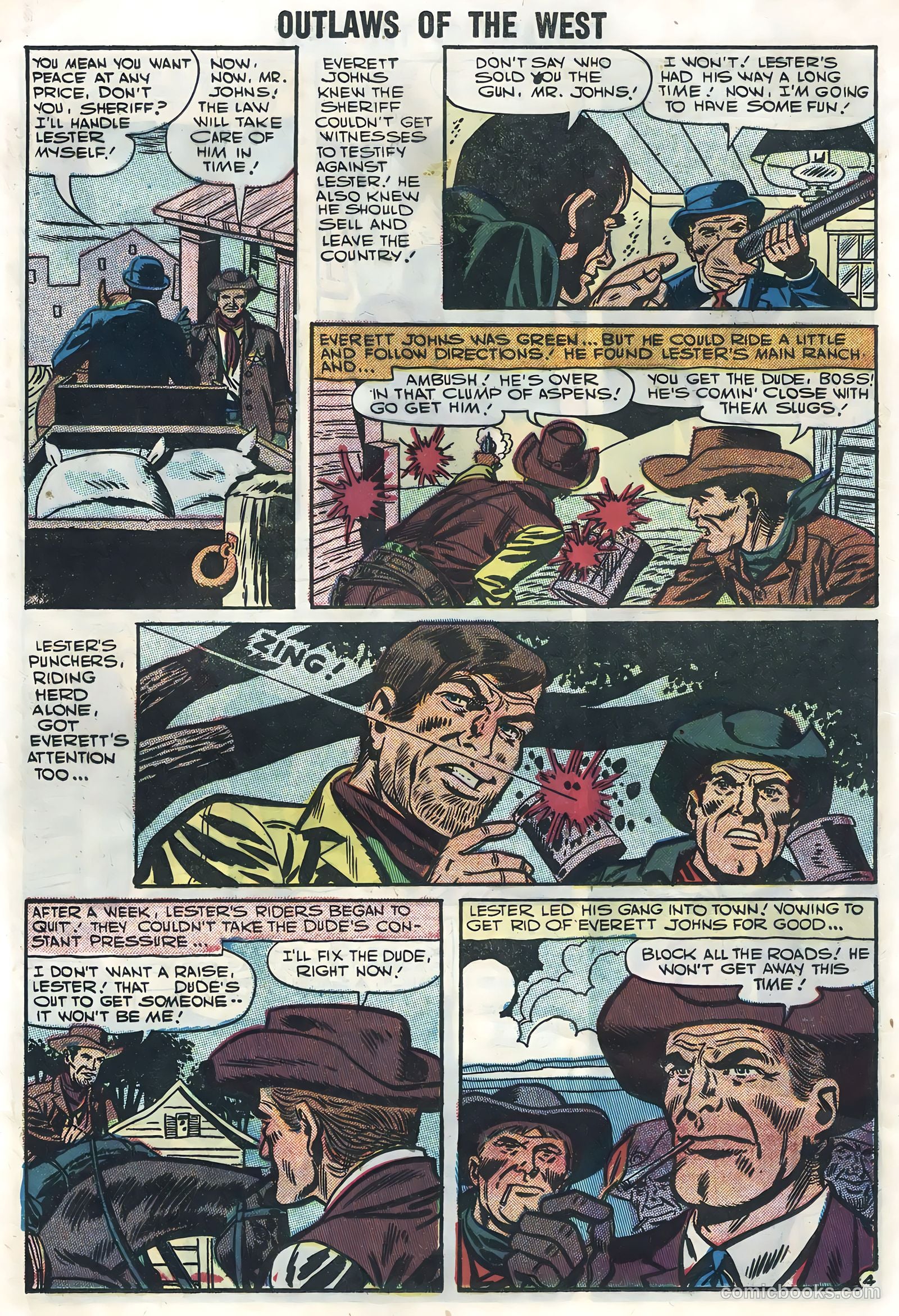 Outlaws of the West #13 — page 12 of 36