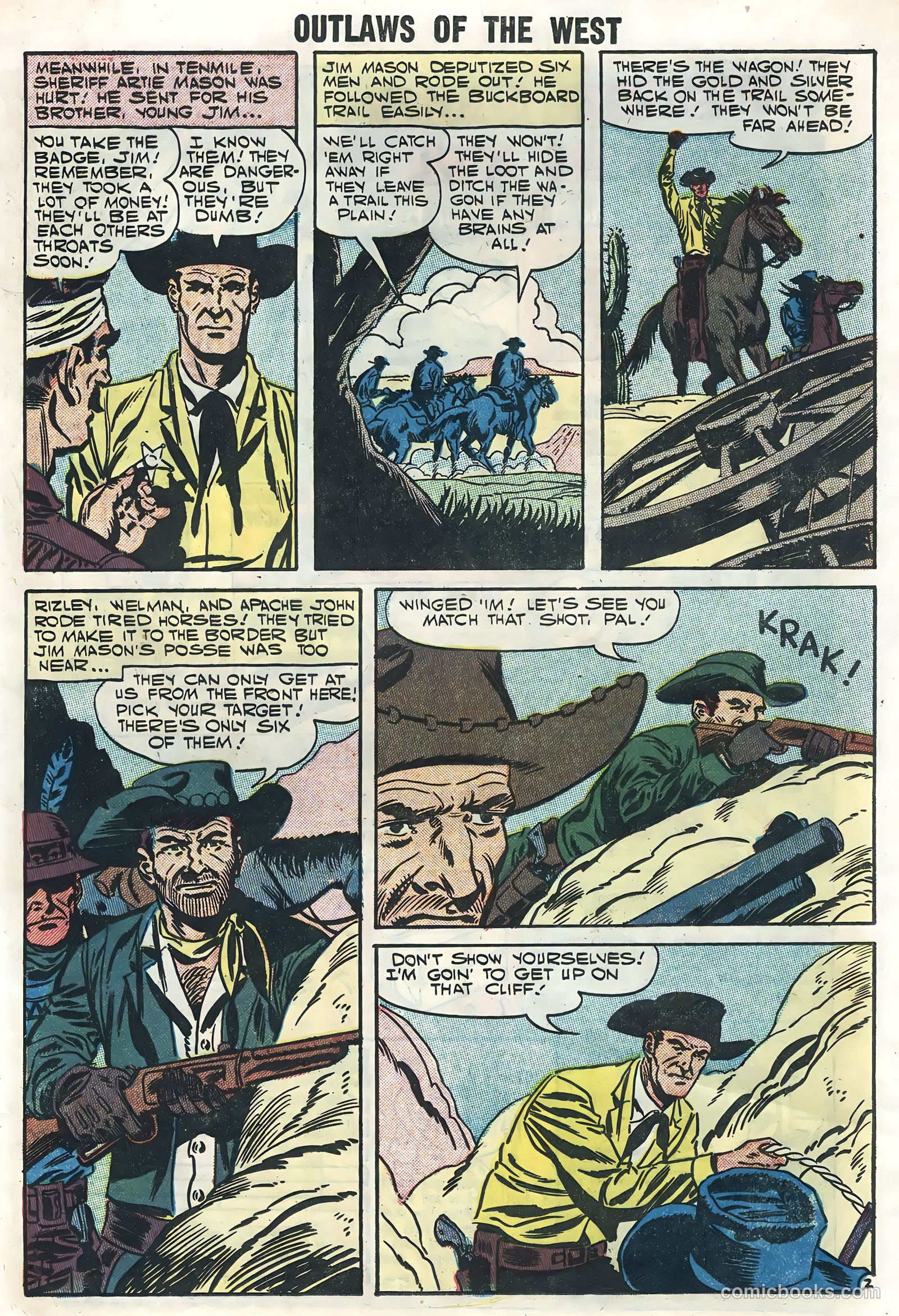 Outlaws of the West #13 — page 16 of 36